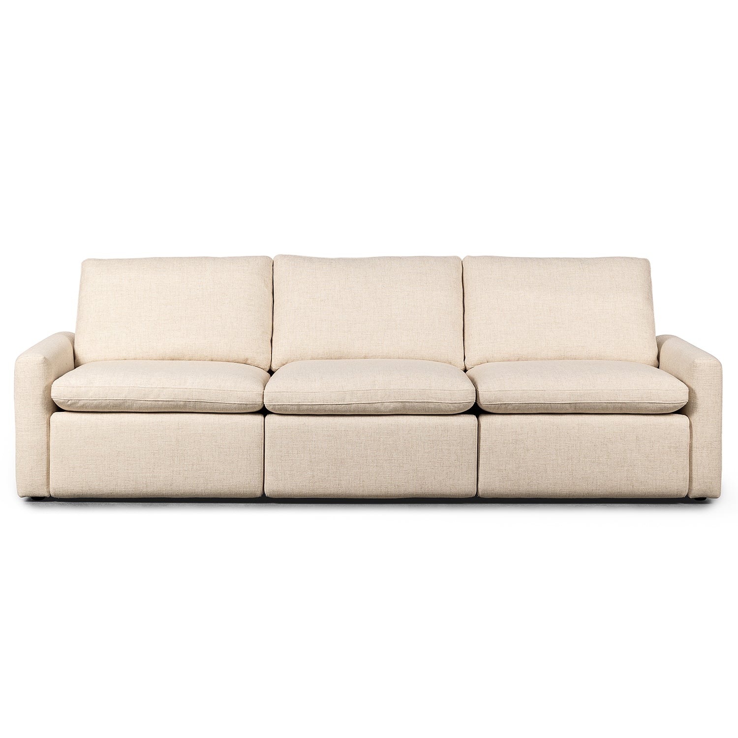 Four Hands Tillery Power Recliner 3 Piece Sectional Sofa