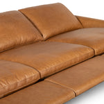 Four Hands Tillery Leather Power Recliner 3 Piece Sectional Sofa