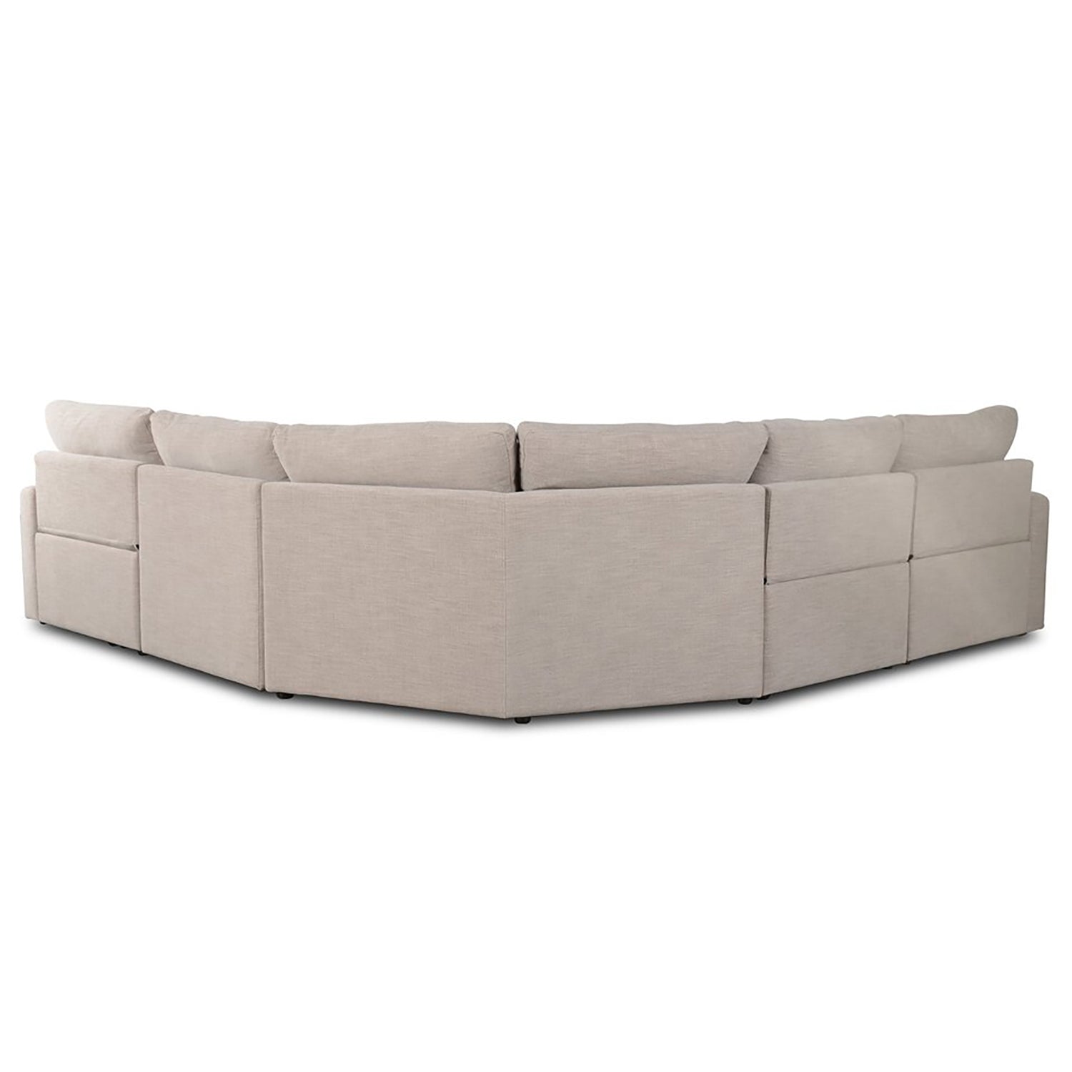 Four Hands Tillery Power Recliner 5-Piece Sectional Sofa