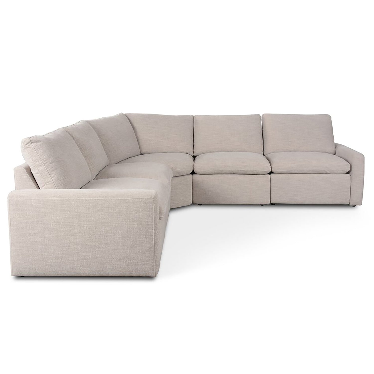 Four Hands Tillery Power Recliner 5-Piece Sectional Sofa
