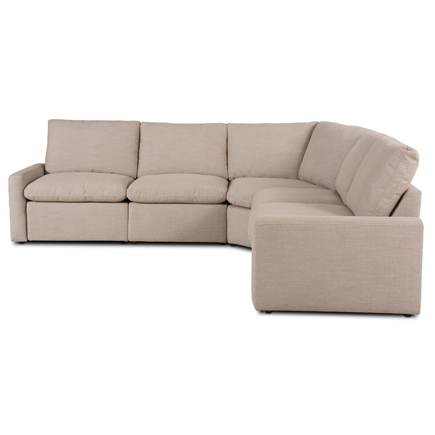 Four Hands Tillery Power Recliner 5-Piece Sectional Sofa