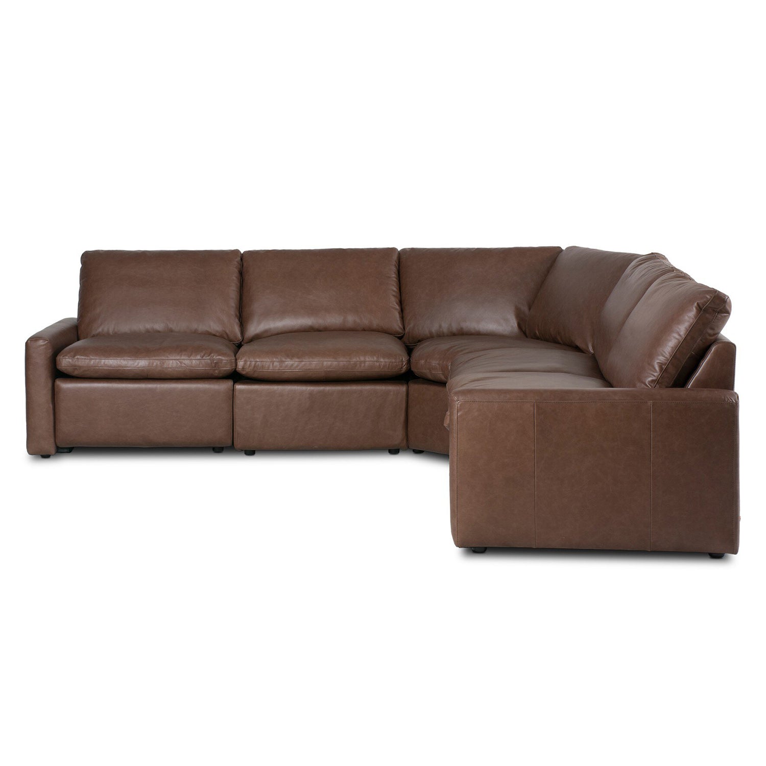 Four Hands Tillery Power Recliner 5-Piece Sectional Sofa