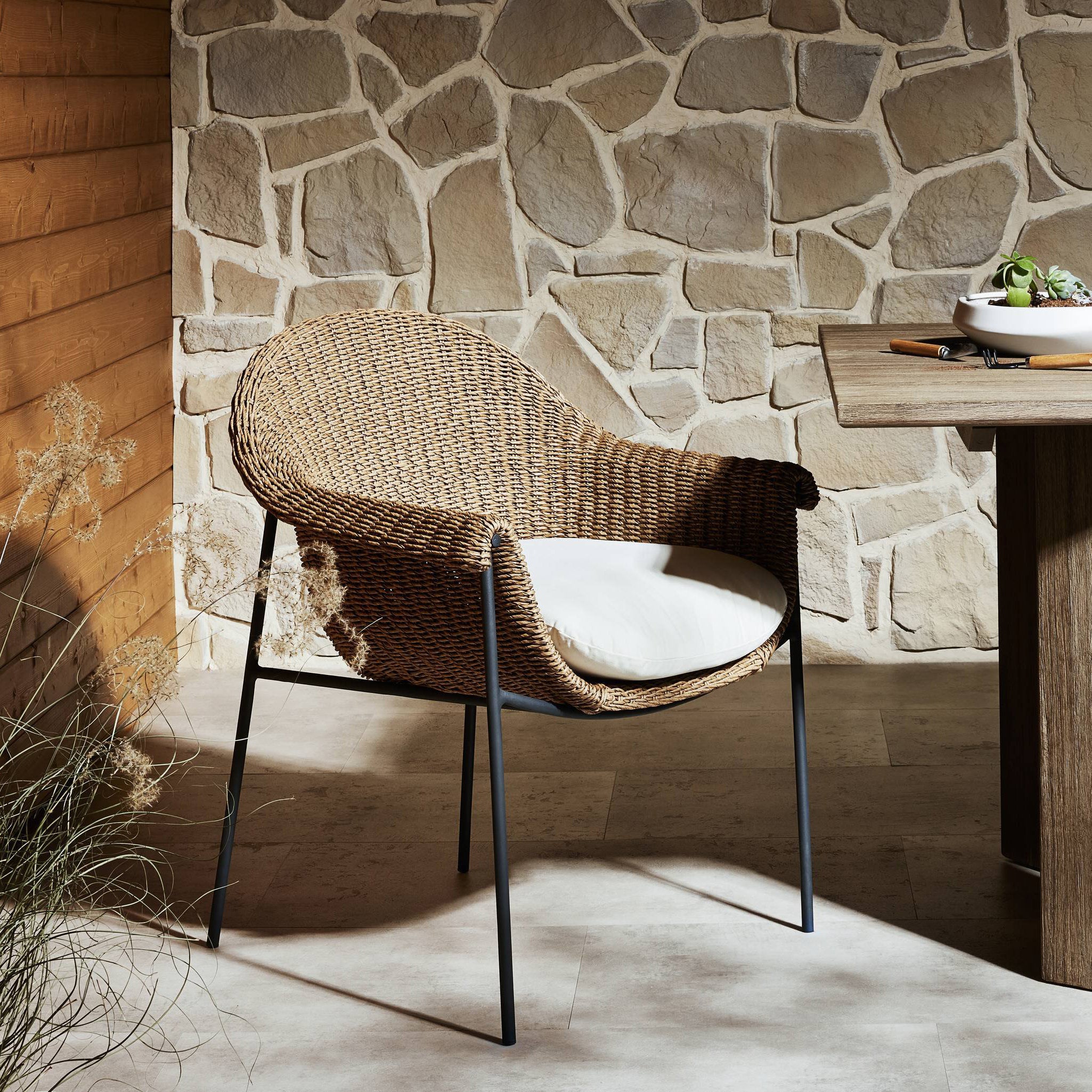 Four Hands Suerte Outdoor Dining Chair Set of 2