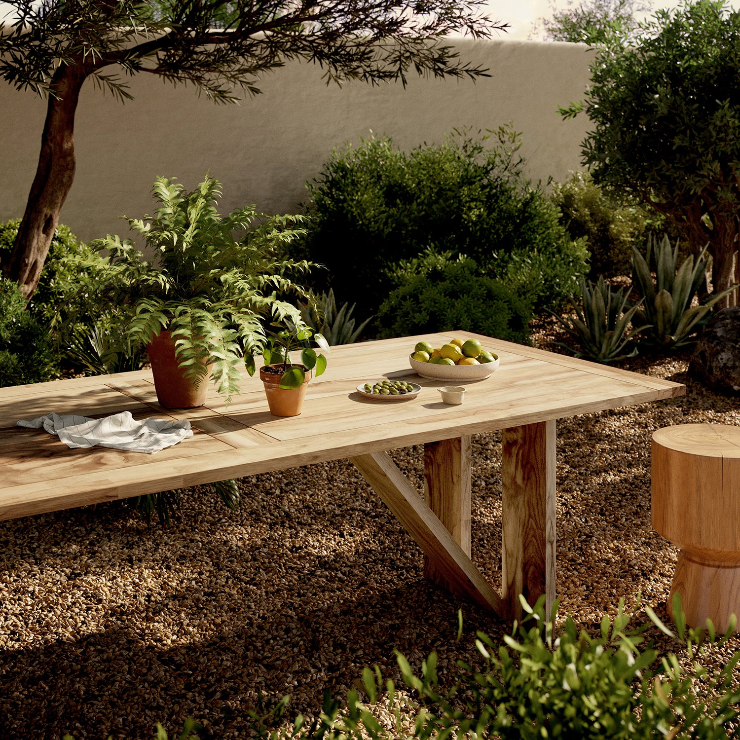 Four Hands Enders Outdoor Dining Table - Final Sale
