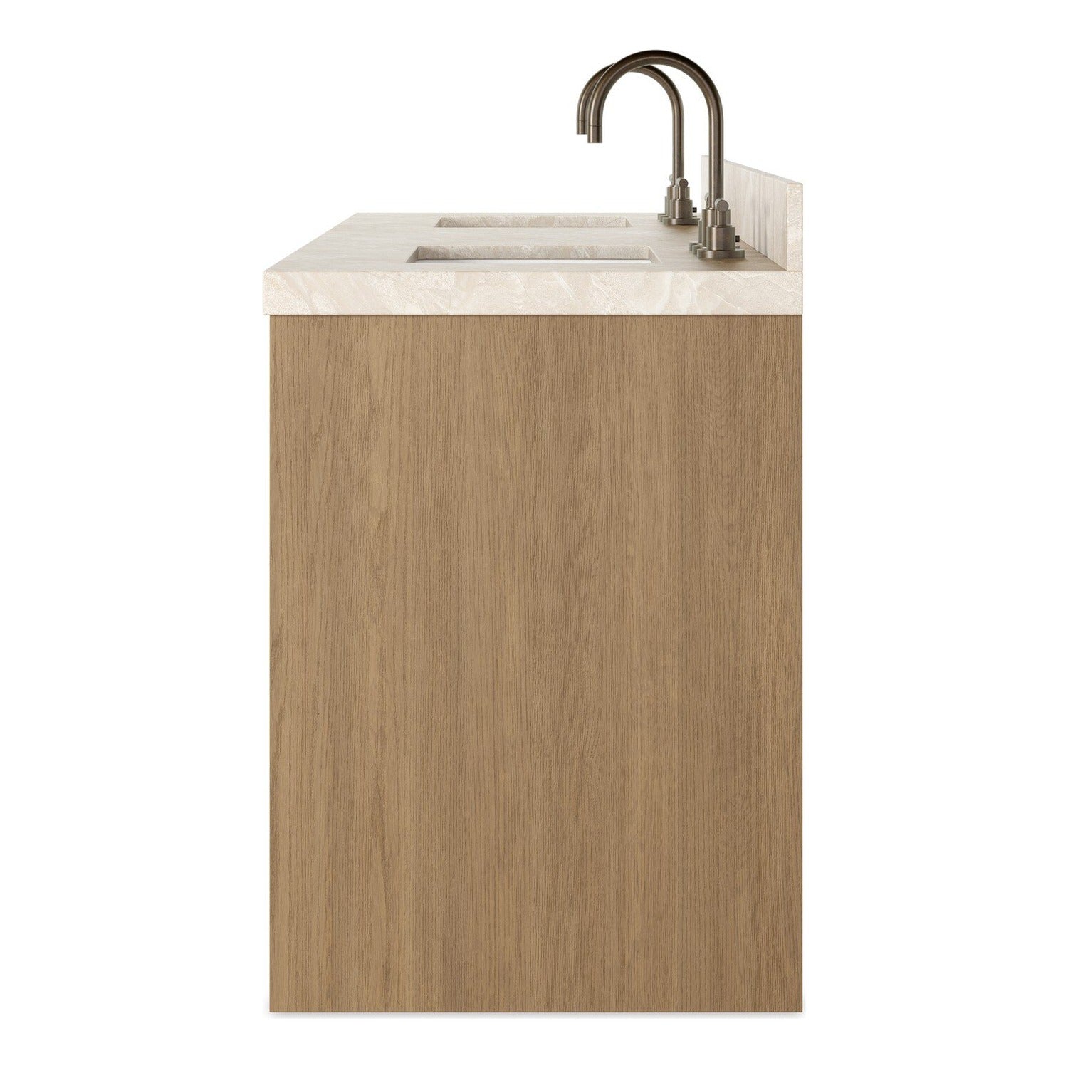 Four Hands Anthem Satin Light Wash Oak Double Vanity