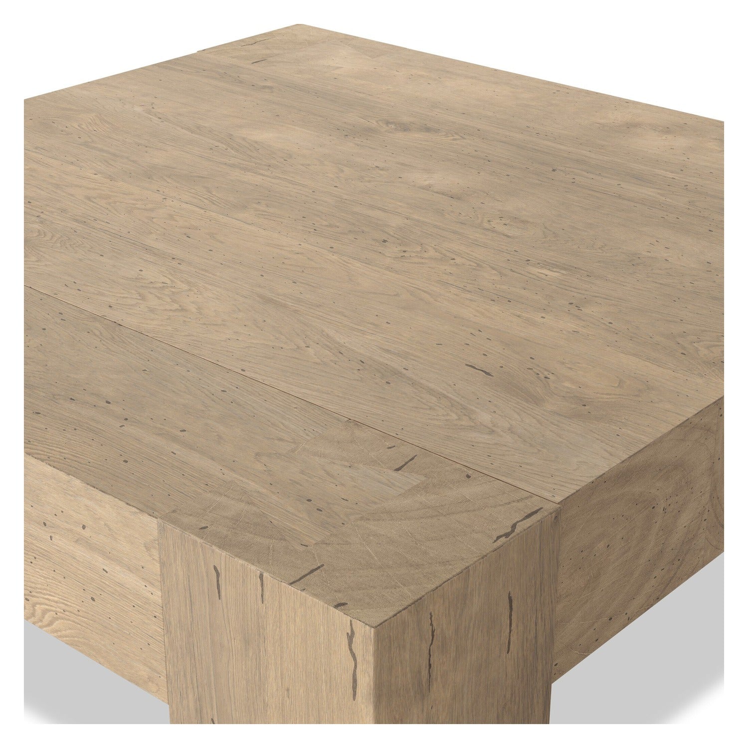 Four Hands Abaso Whitewash Rustic Coffee Table