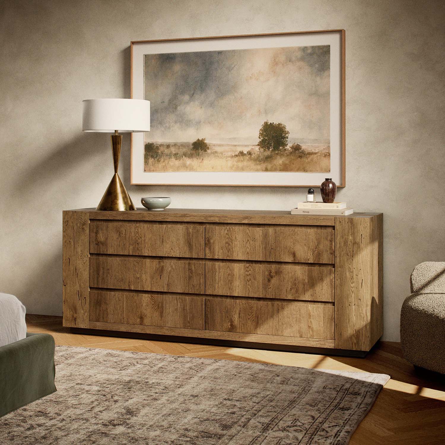 Four Hands Abaso 6-Drawer Dresser - Final Sale