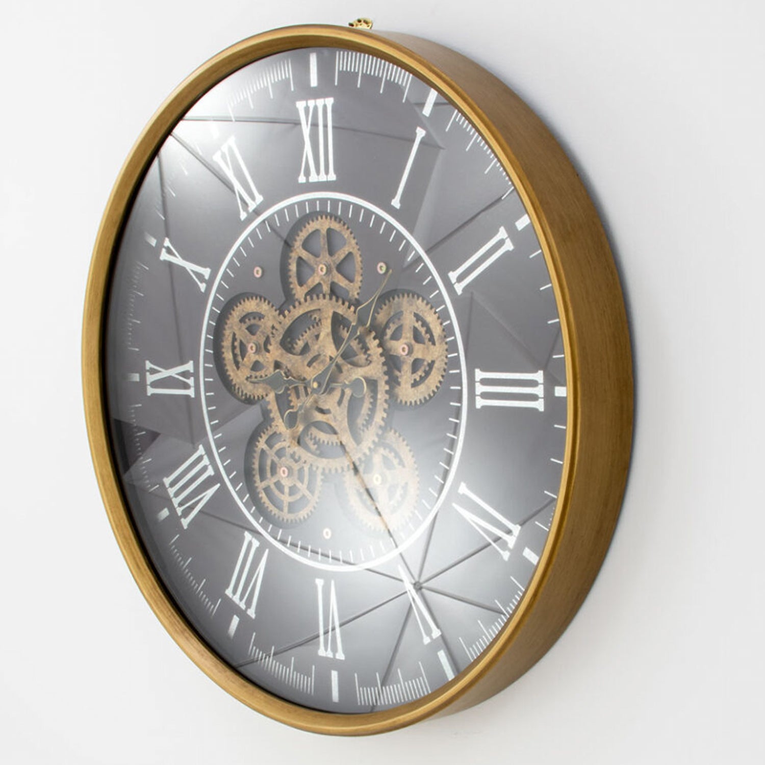 Milan Wall Clock – Glass | Paynes Gray