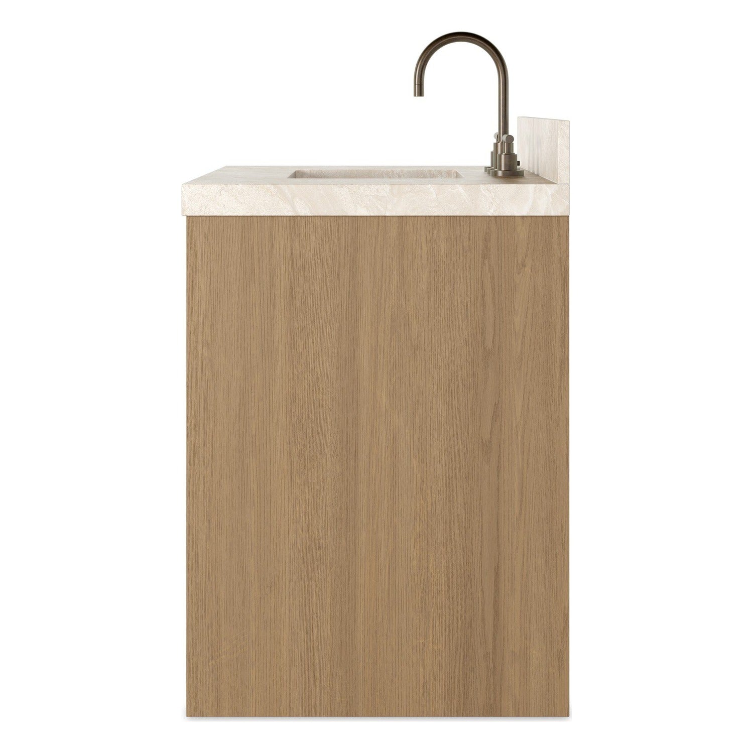 Four Hands Anthem Satin Light Wash Oak Single Vanity