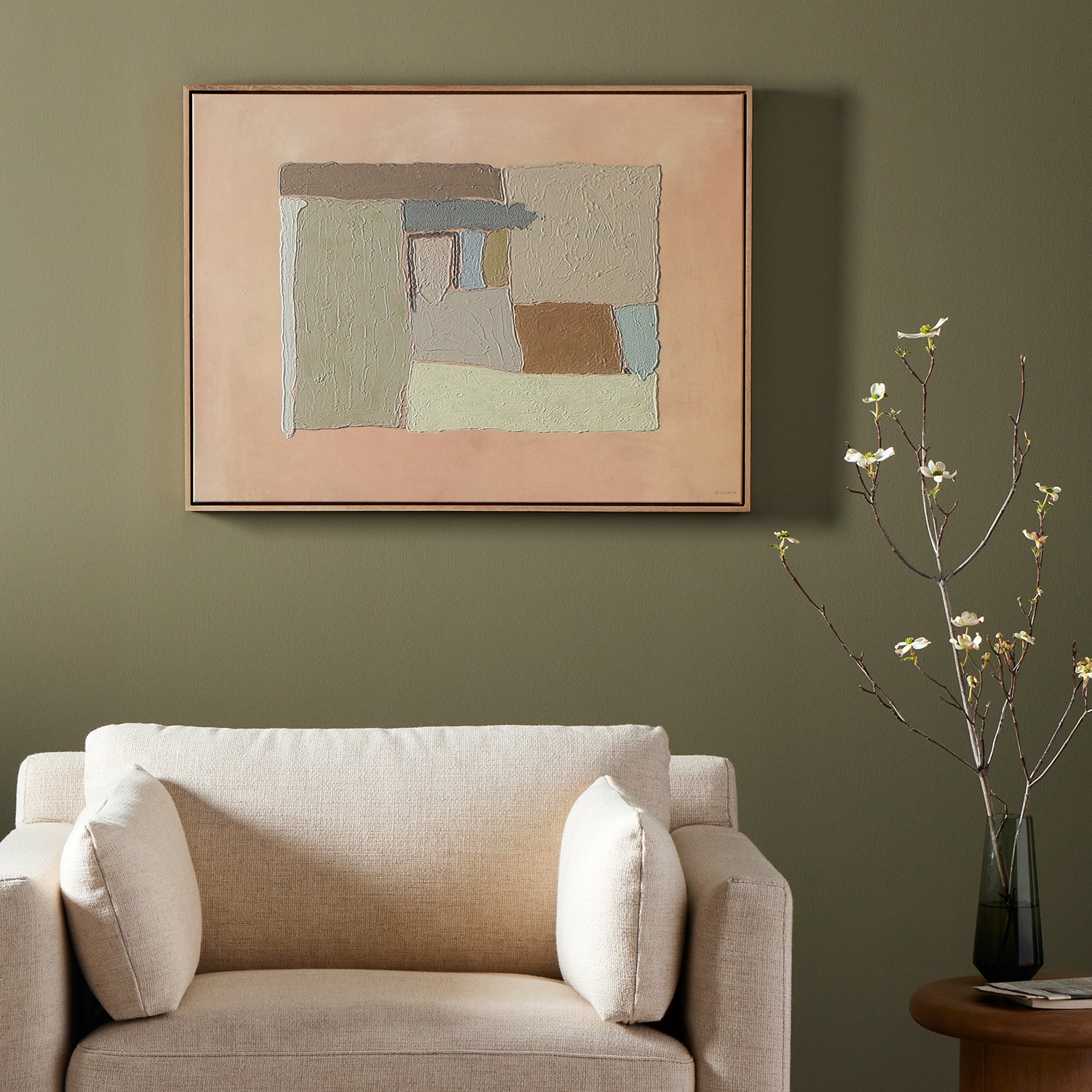 Four Hands x Tyler Guinn Earthenware Framed Art