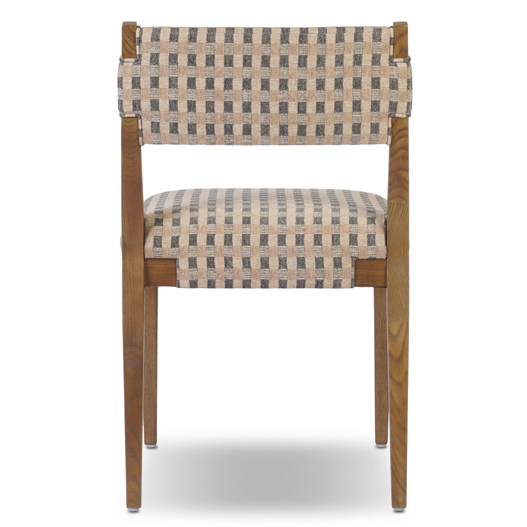 Four Hands Tamari Firefinch Fawn Dining Chair back view