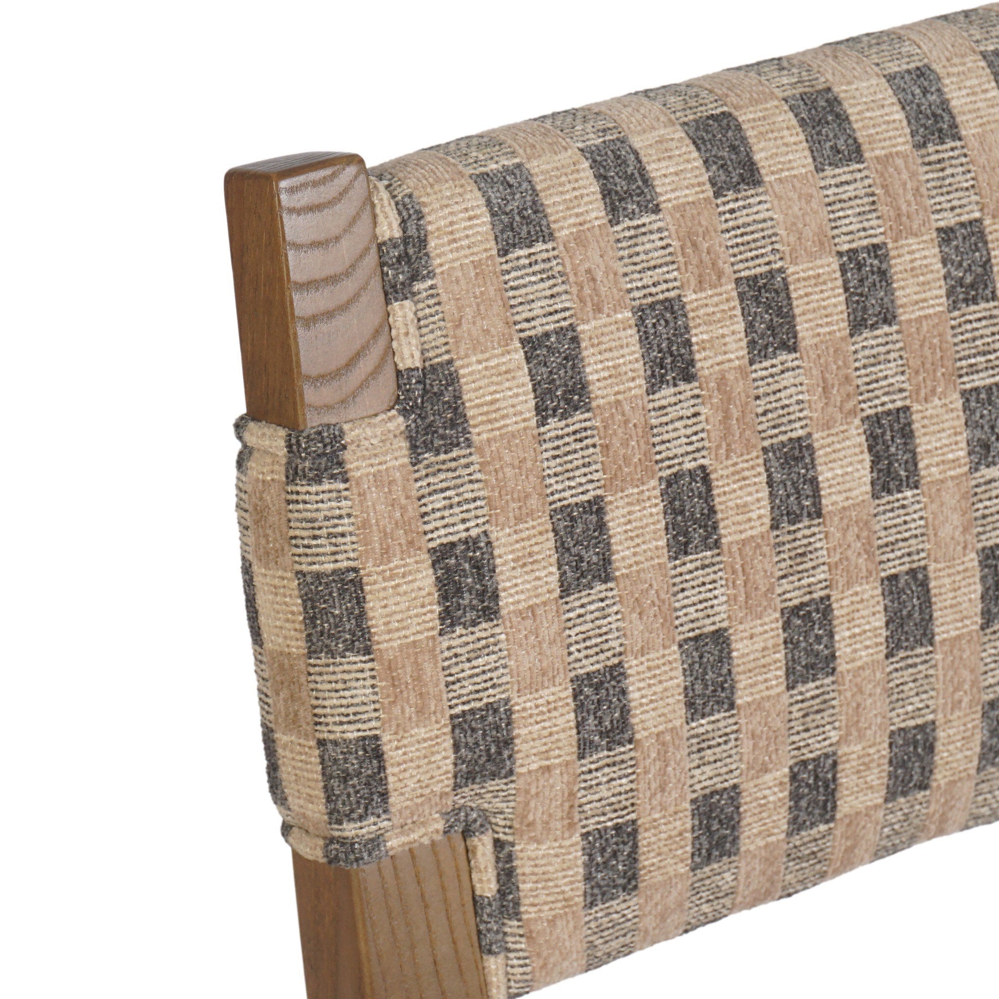 Four Hands Tamari Firefinch Fawn Dining Chair close-up detail
