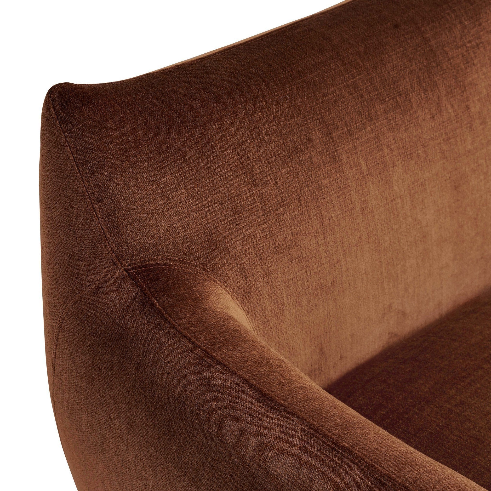 Four Hands Margot Altair Sienna Swivel Chair close-up detail