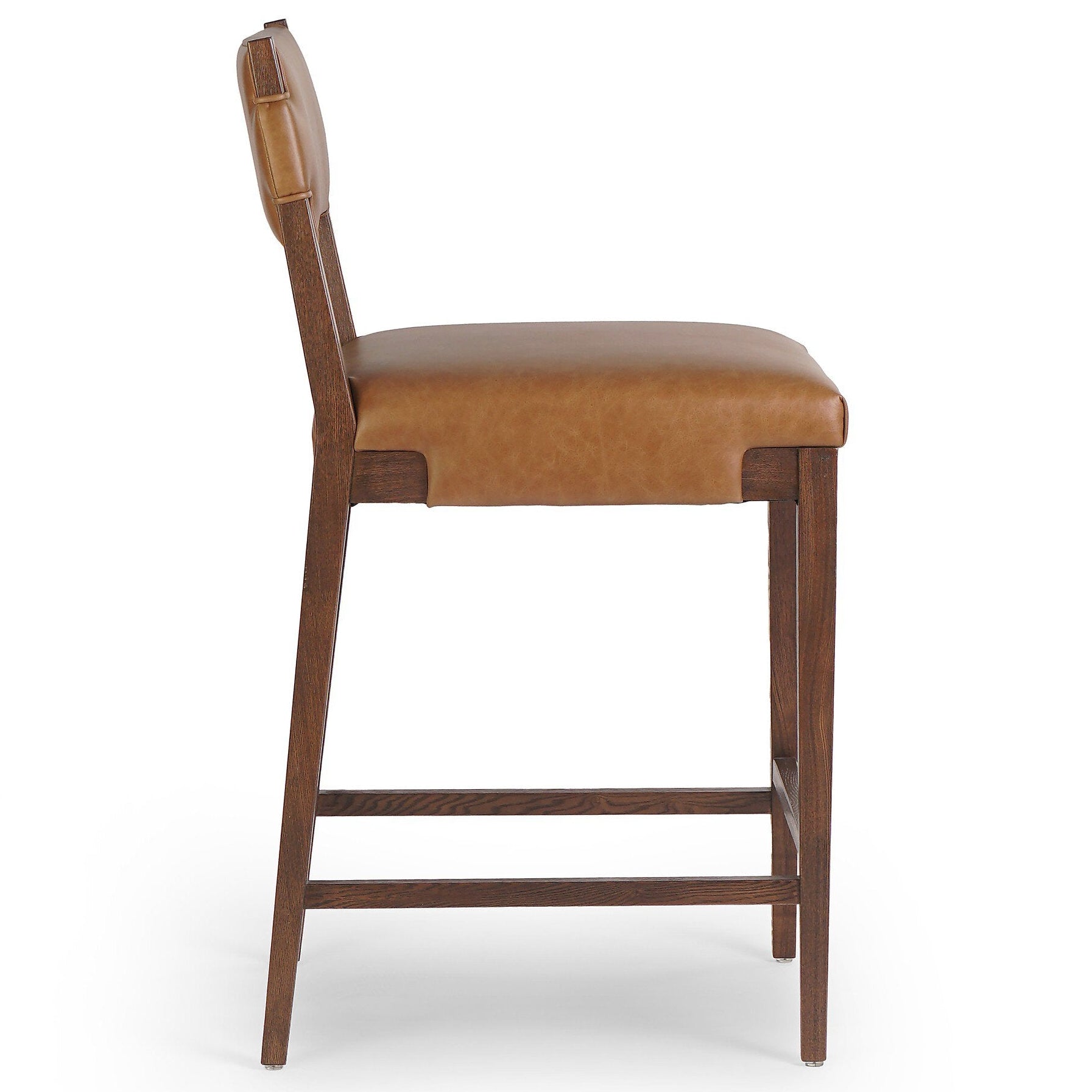 Four Hands Tamari Sonoma Chestnut Counter Stool side view