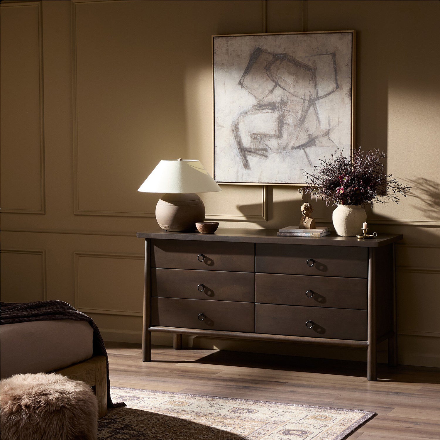 Four Hands Freddie 6 Drawer Dresser