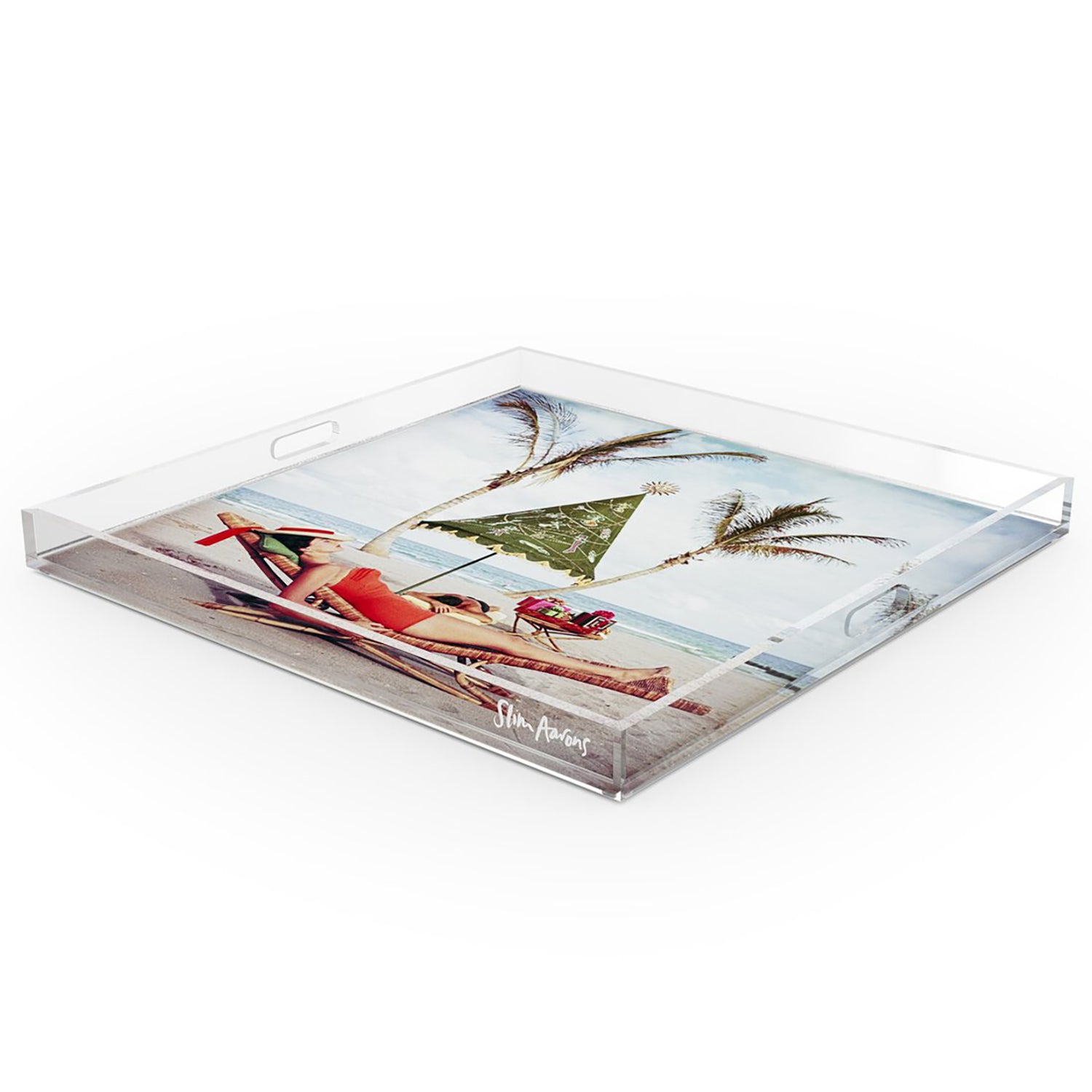 Four Hands x Slim Aarons Palm Beach Idyll Tray
