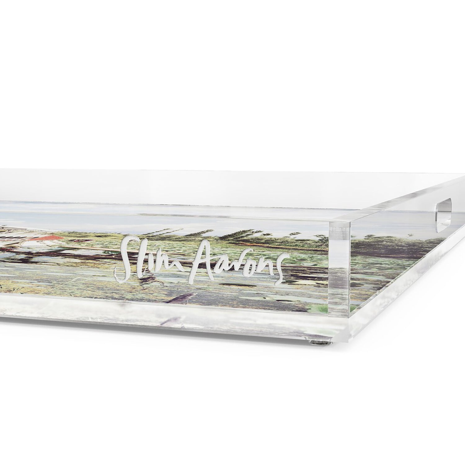 Four Hands x Slim Aarons Jhelum River Tray