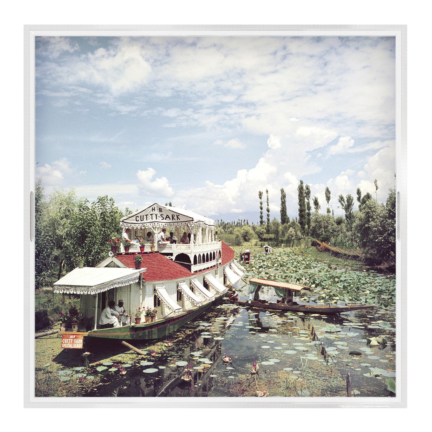 Four Hands x Slim Aarons Jhelum River Tray