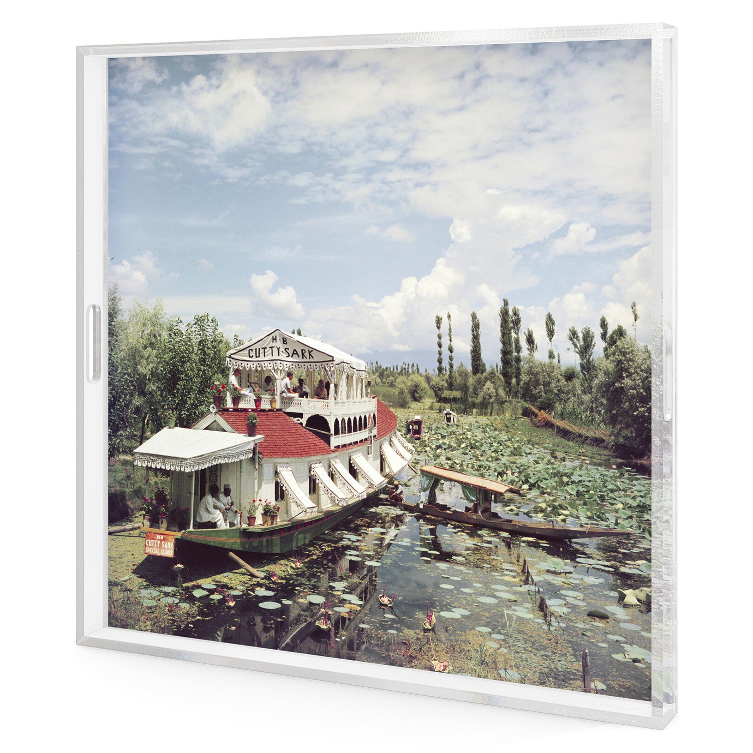 Four Hands x Slim Aarons Jhelum River Tray