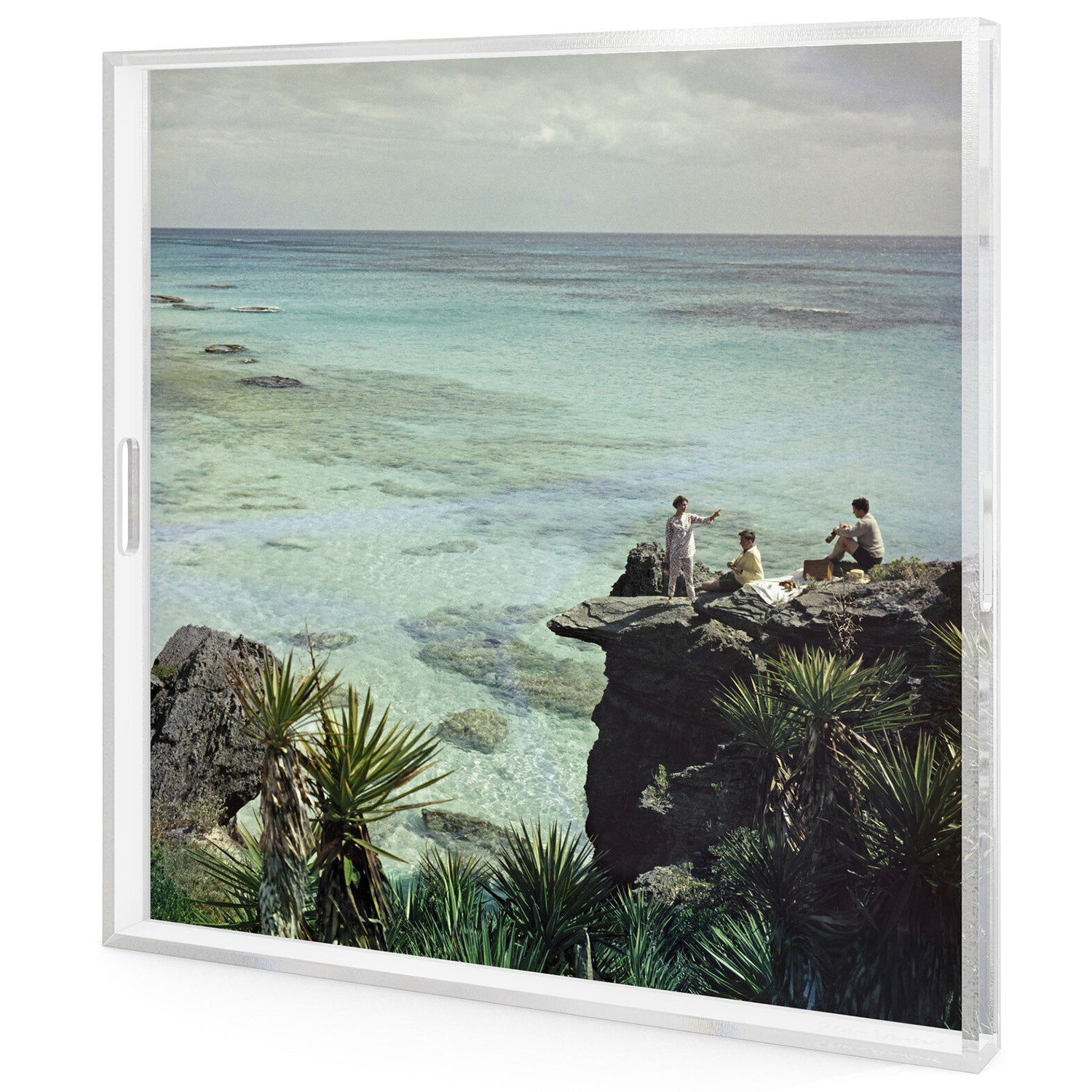 Four Hands x Slim Aarons A Nice Spot For Lunch Tray