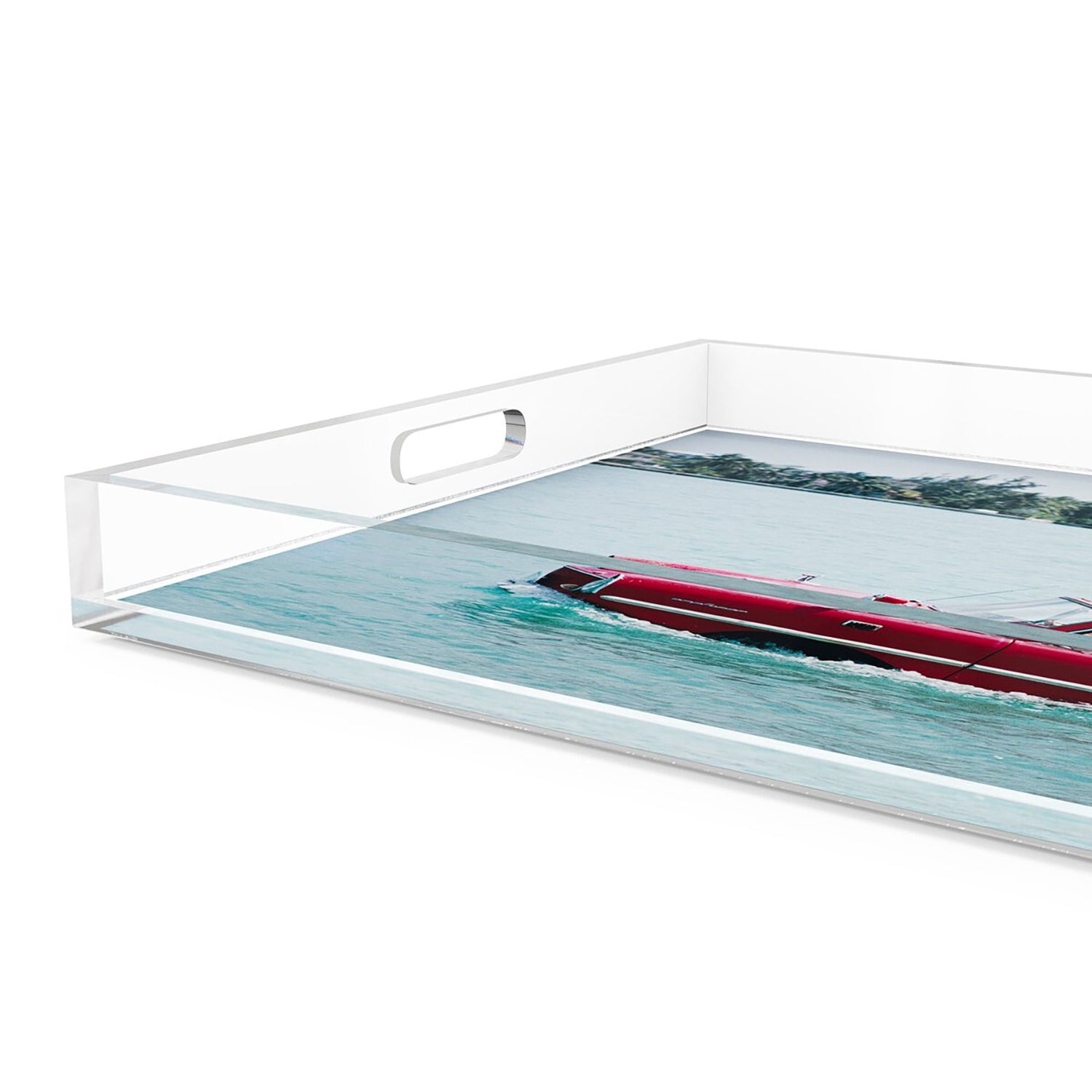 Four Hands x Slim Aarons Sea Drive Tray