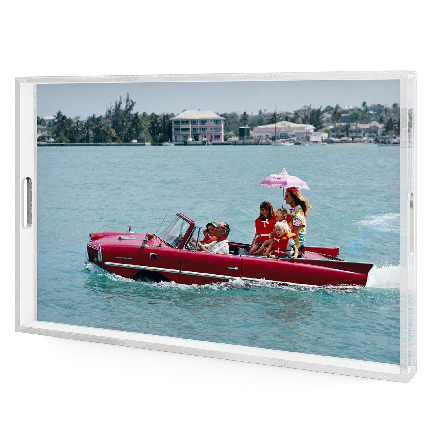 Four Hands x Slim Aarons Sea Drive Tray