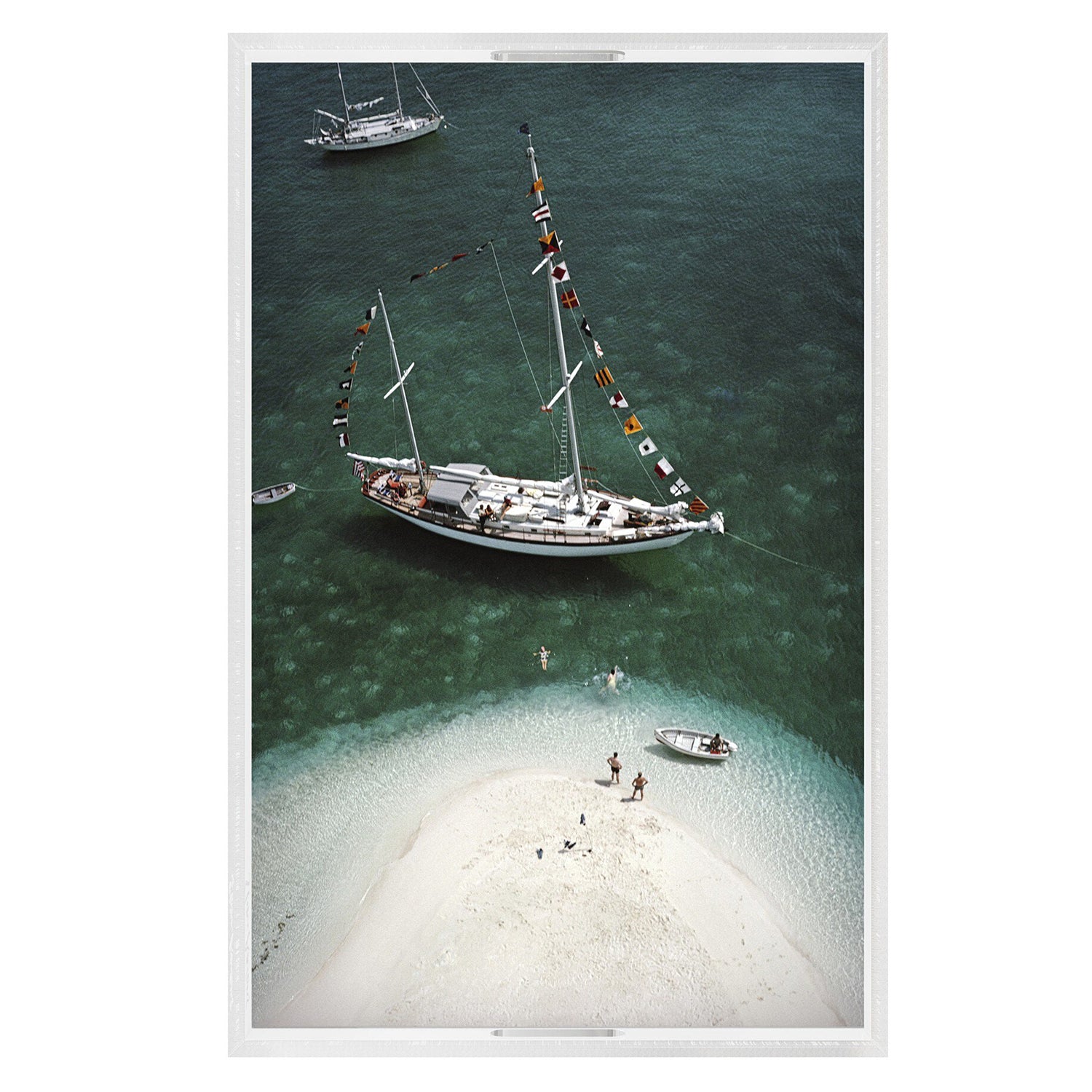 Four Hands x Slim Aarons Charter Ketch Tray