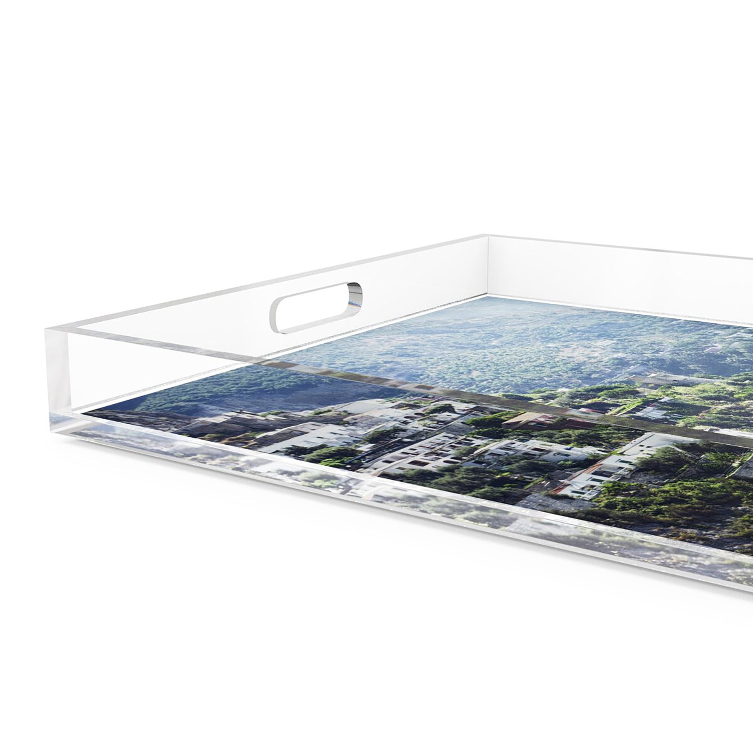 Four Hands x Slim Aarons Beach In Positano Tray