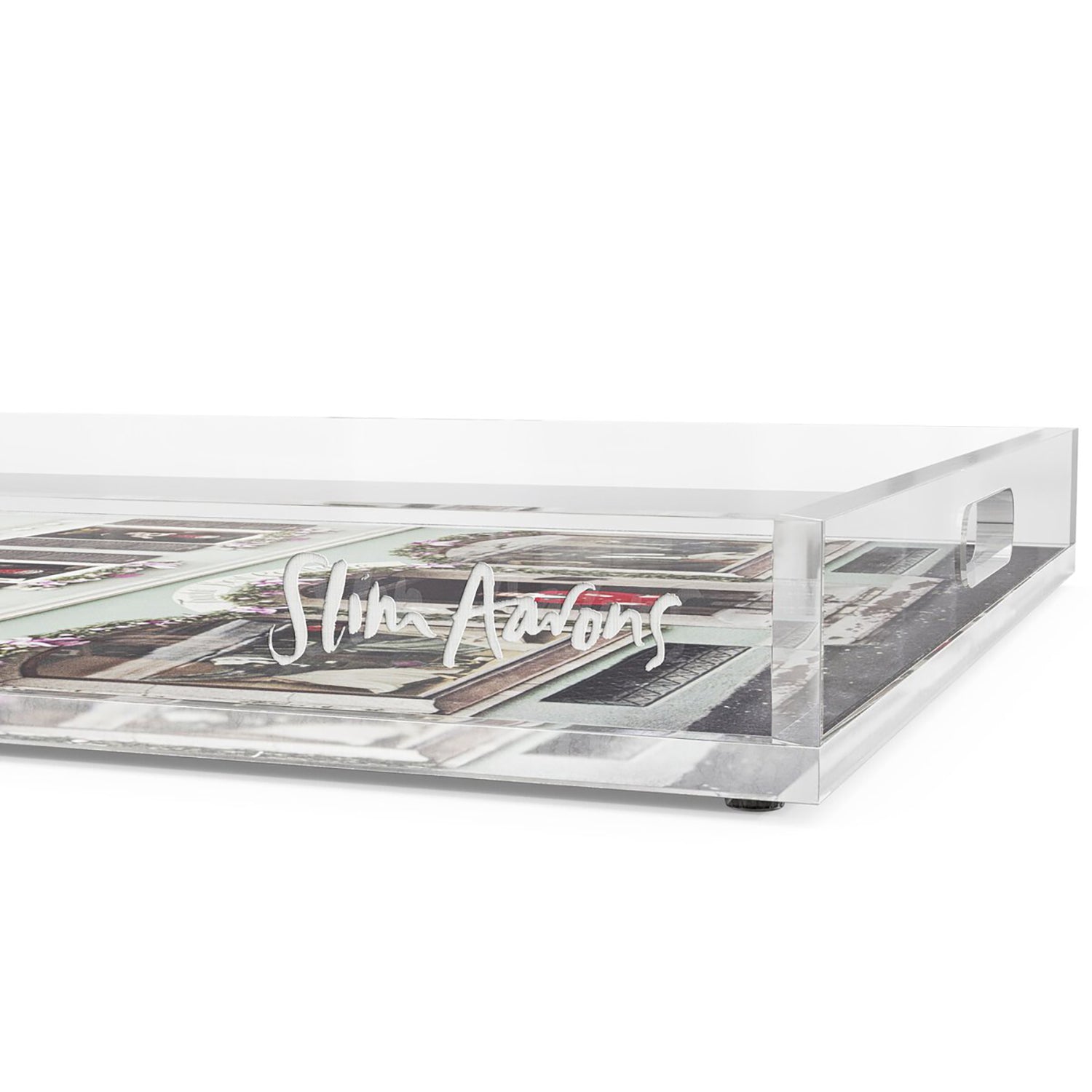 Four Hands x Slim Aarons Trachten Sport Couture Tray