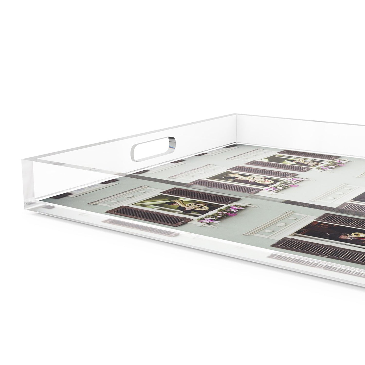 Four Hands x Slim Aarons Trachten Sport Couture Tray