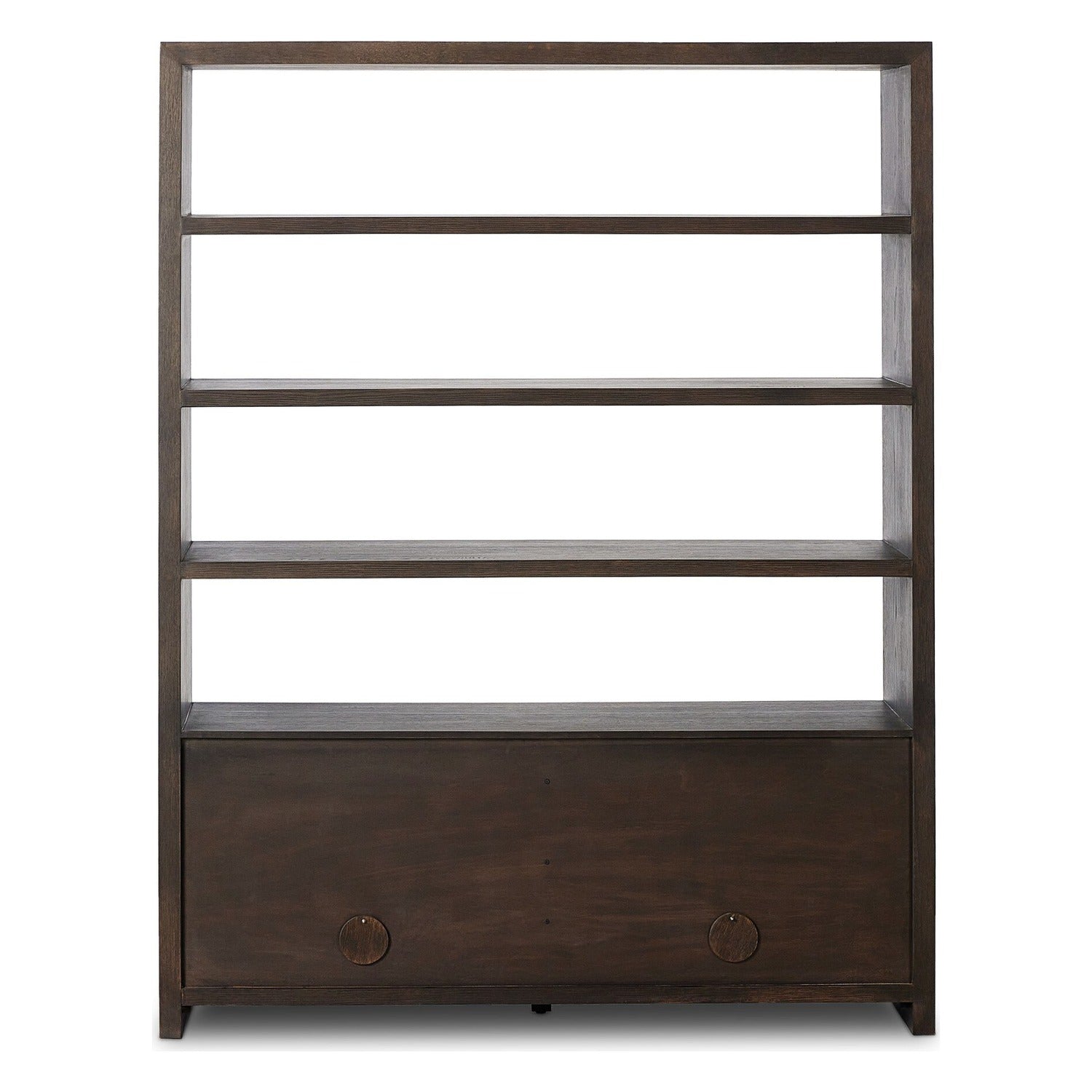 Four Hands Arlington Espresso Oak Bookcase