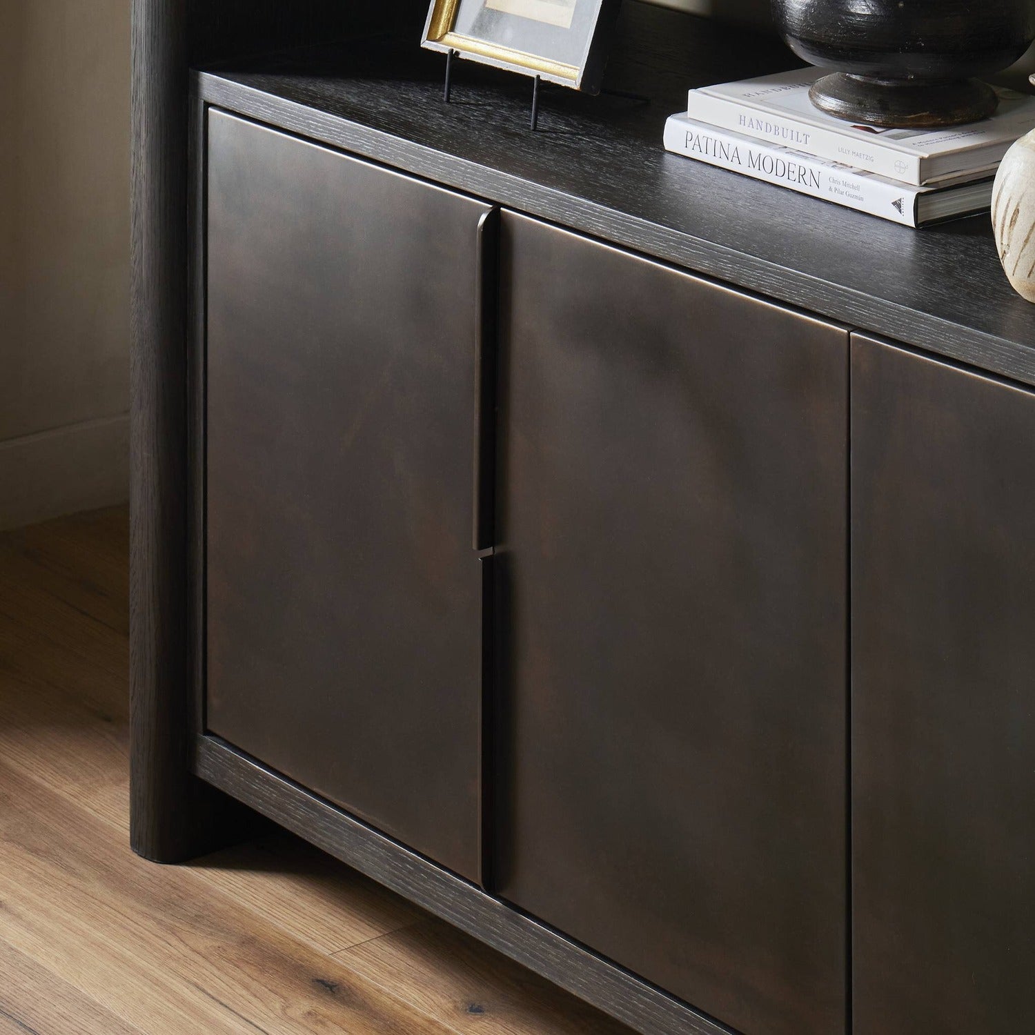 Four Hands Arlington Espresso Oak Bookcase