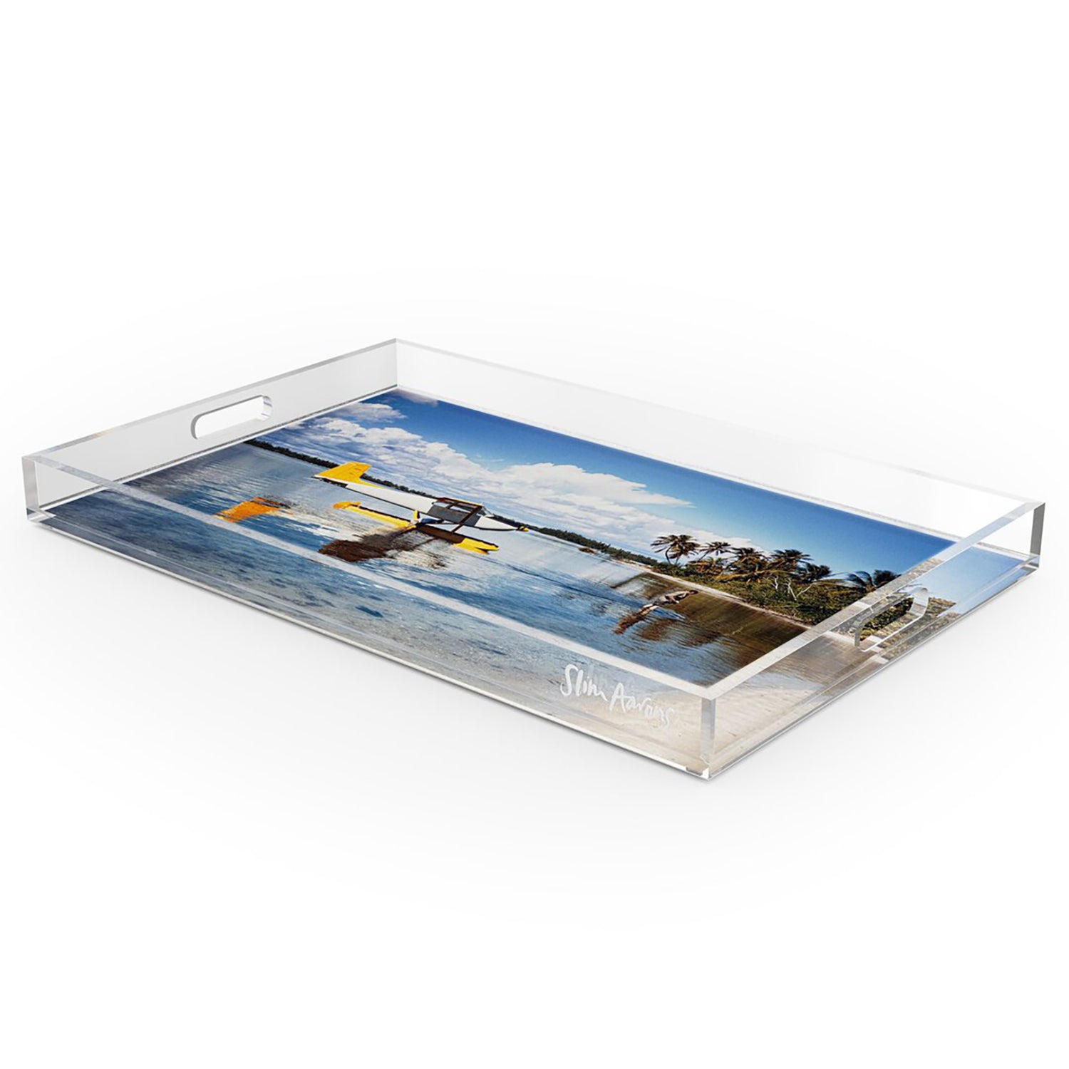 Four Hands x Slim Aarons Arriving In Style Tray