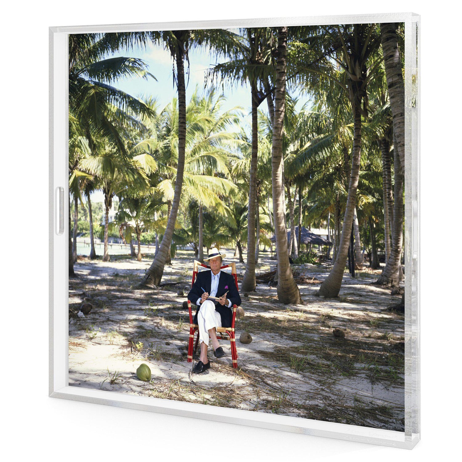 Four Hands x Slim Aarons Abaco Islander Tray