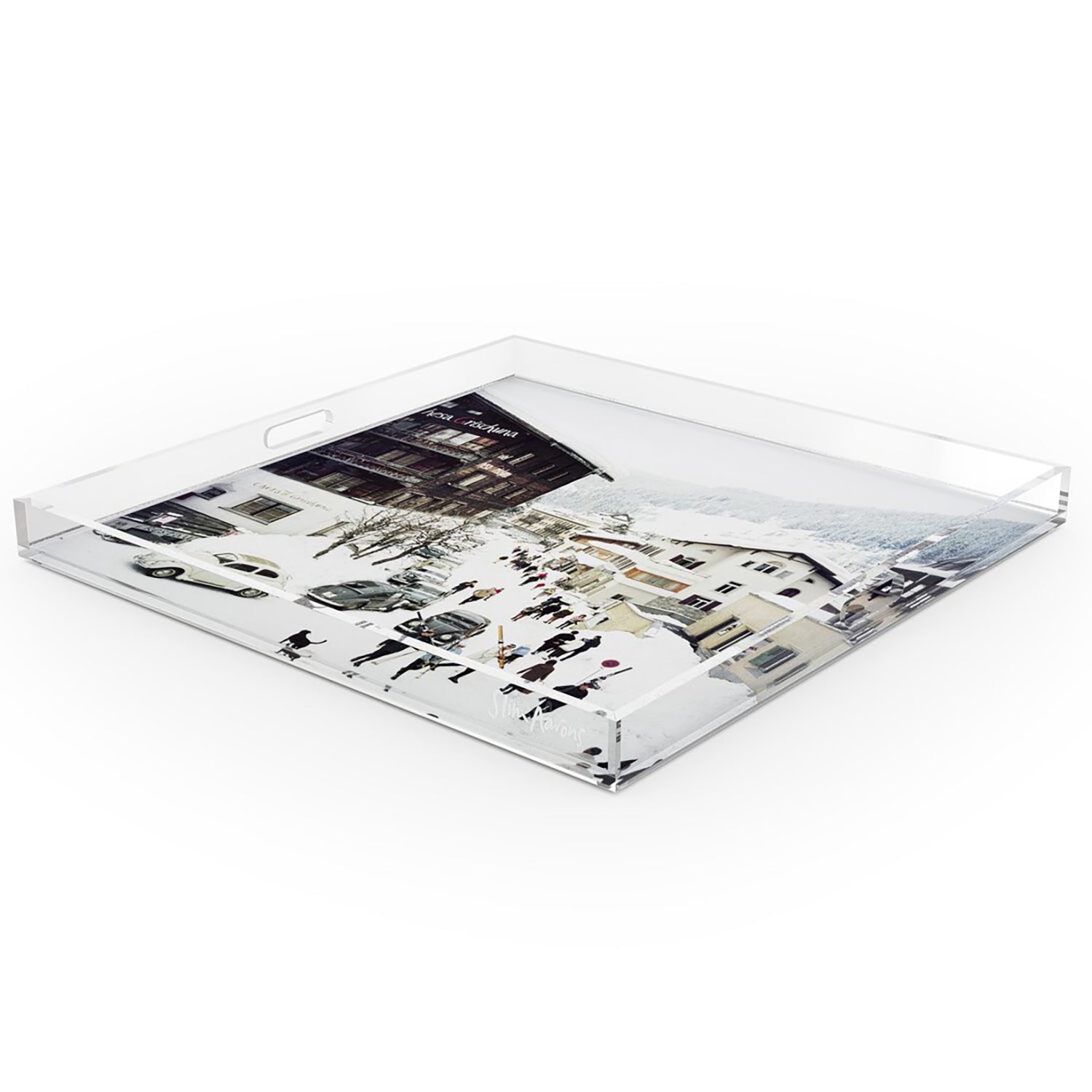 Four Hands x Slim Aarons Klosters Tray