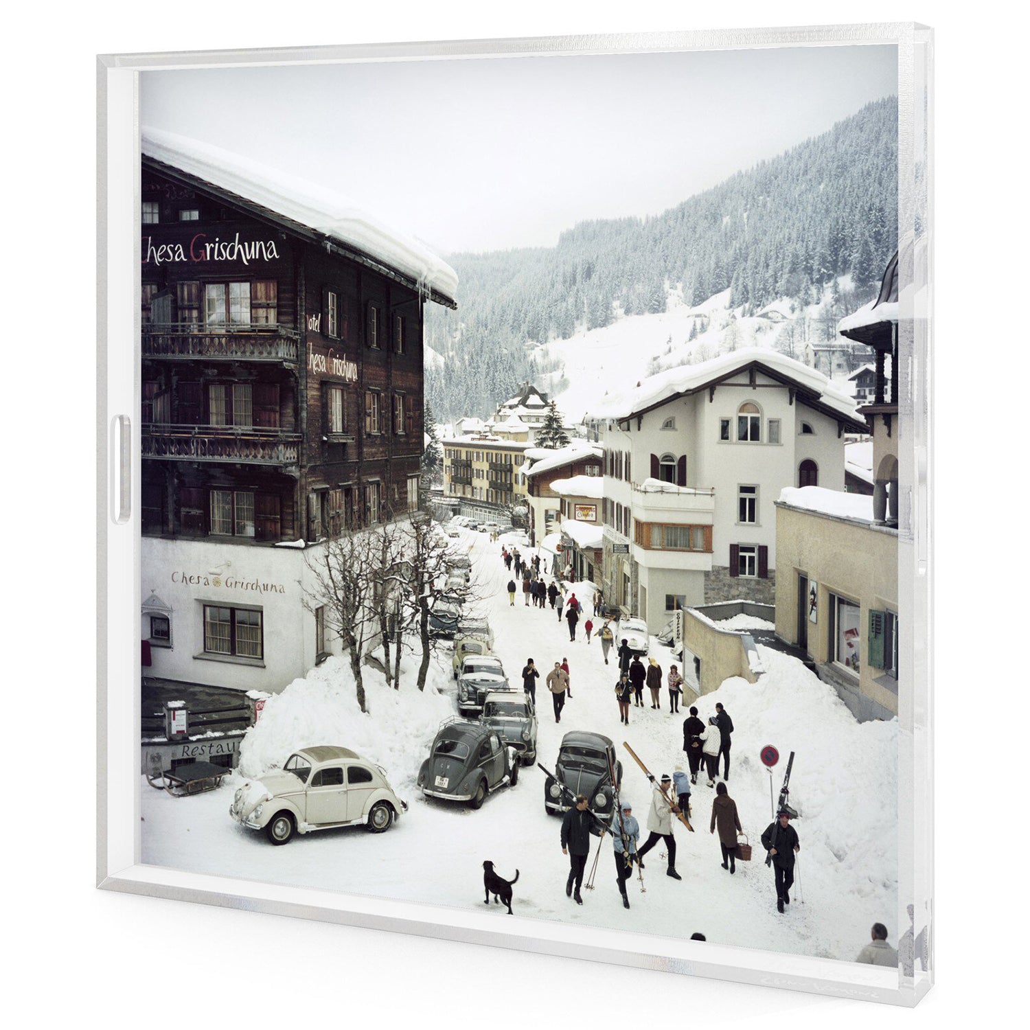 Four Hands x Slim Aarons Klosters Tray