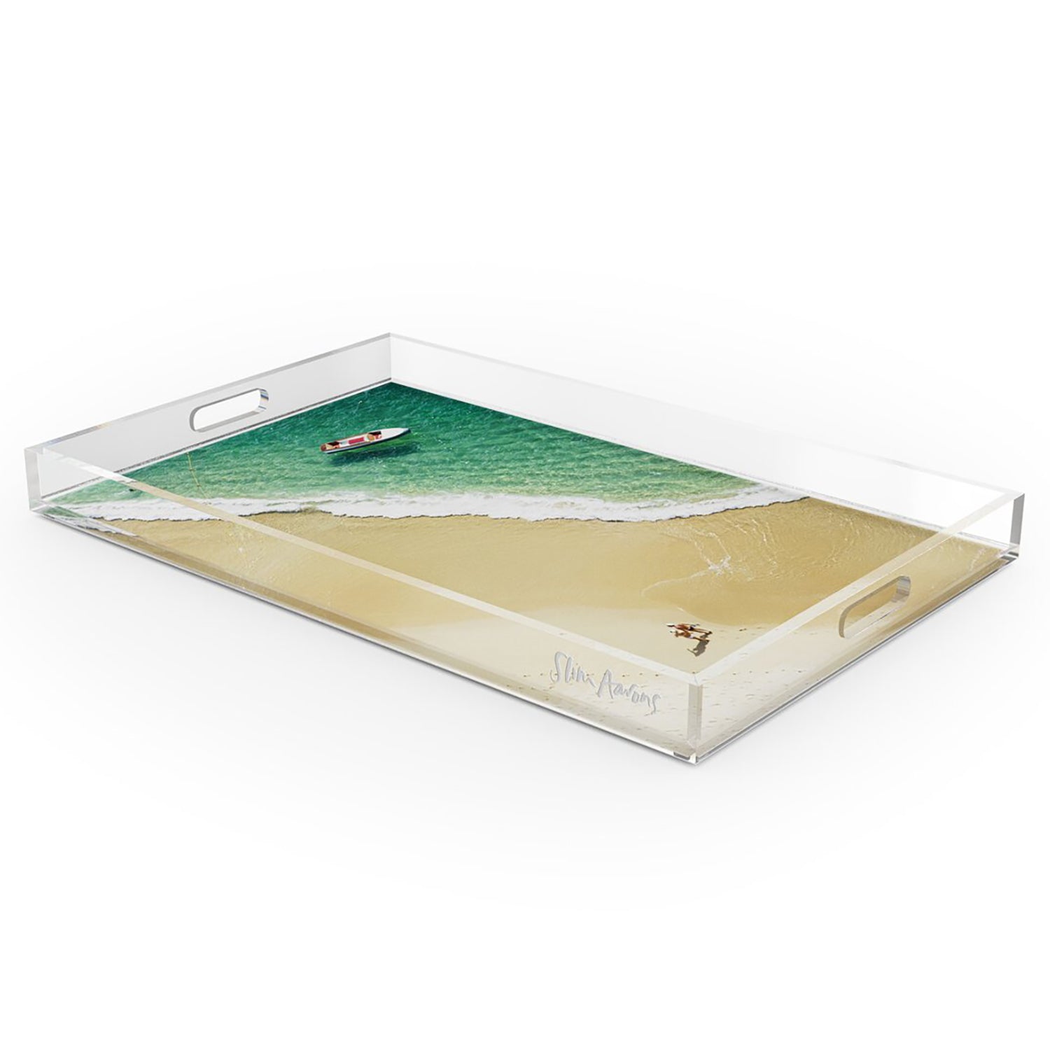 Four Hands x Slim Aarons Caleta Beach Tray