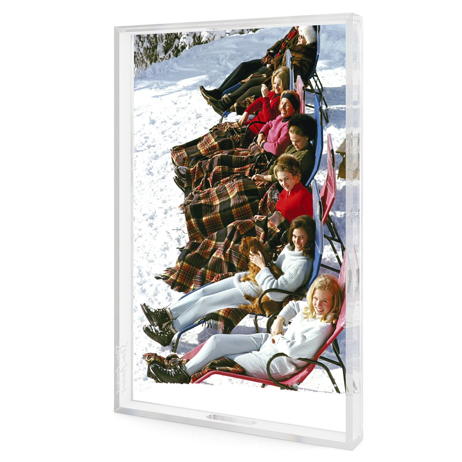 Four Hands x Slim Aarons Apres Ski Tray
