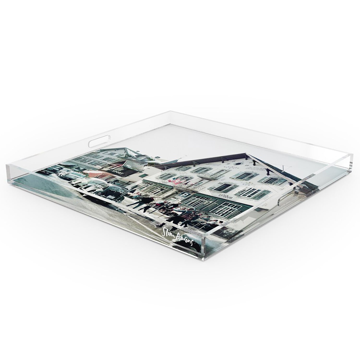 Four Hands x Slim Aarons Hotel Olden Tray