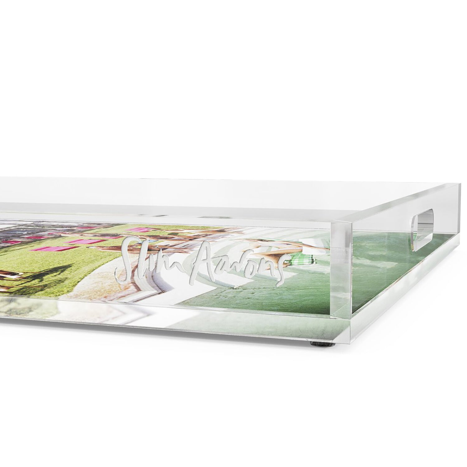 Four Hands x Slim Aarons Marbella House Party Tray