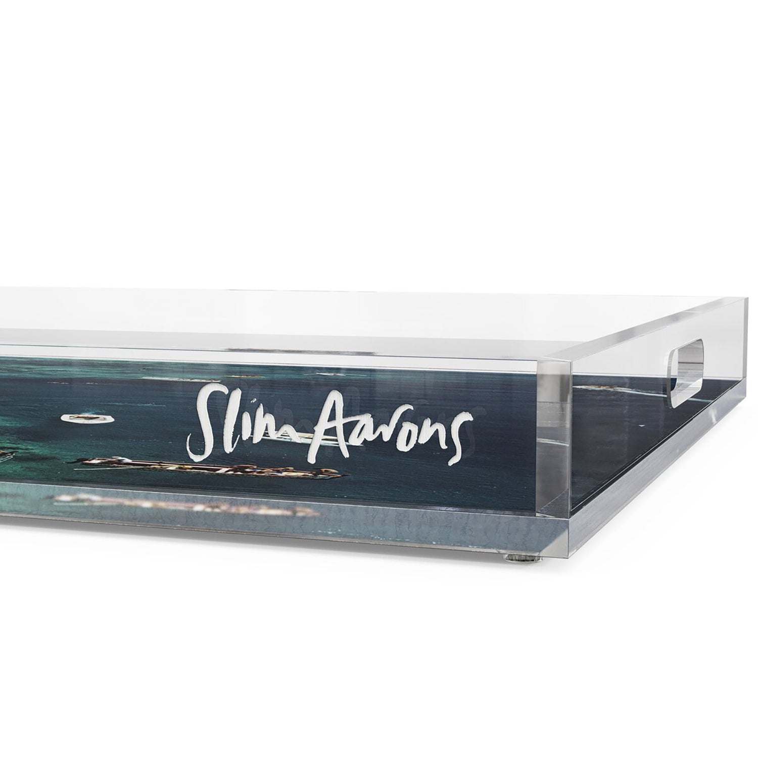 Four Hands x Slim Aarons Hotel Taormina Tray