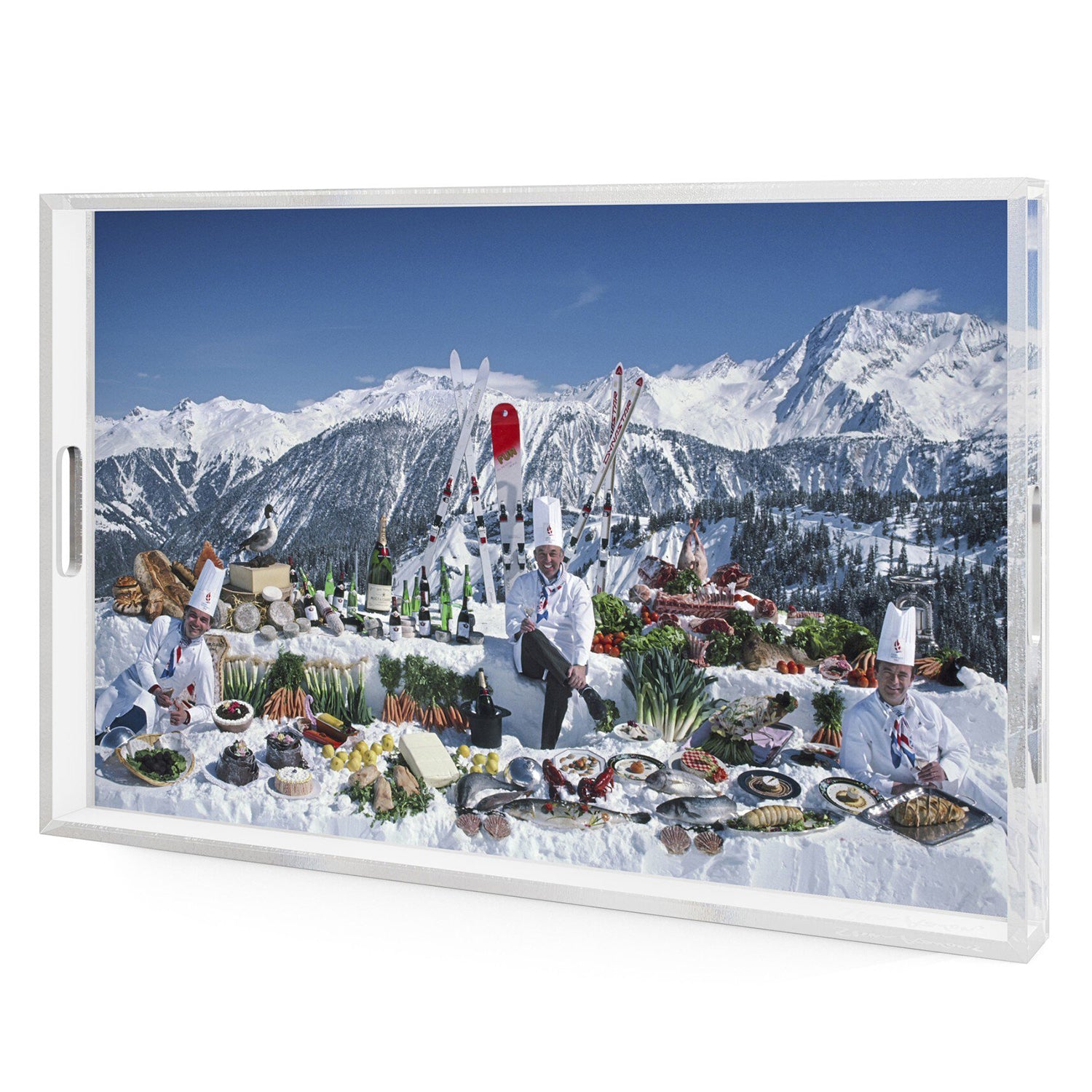 Four Hands x Slim Aarons Culinary Heights Tray