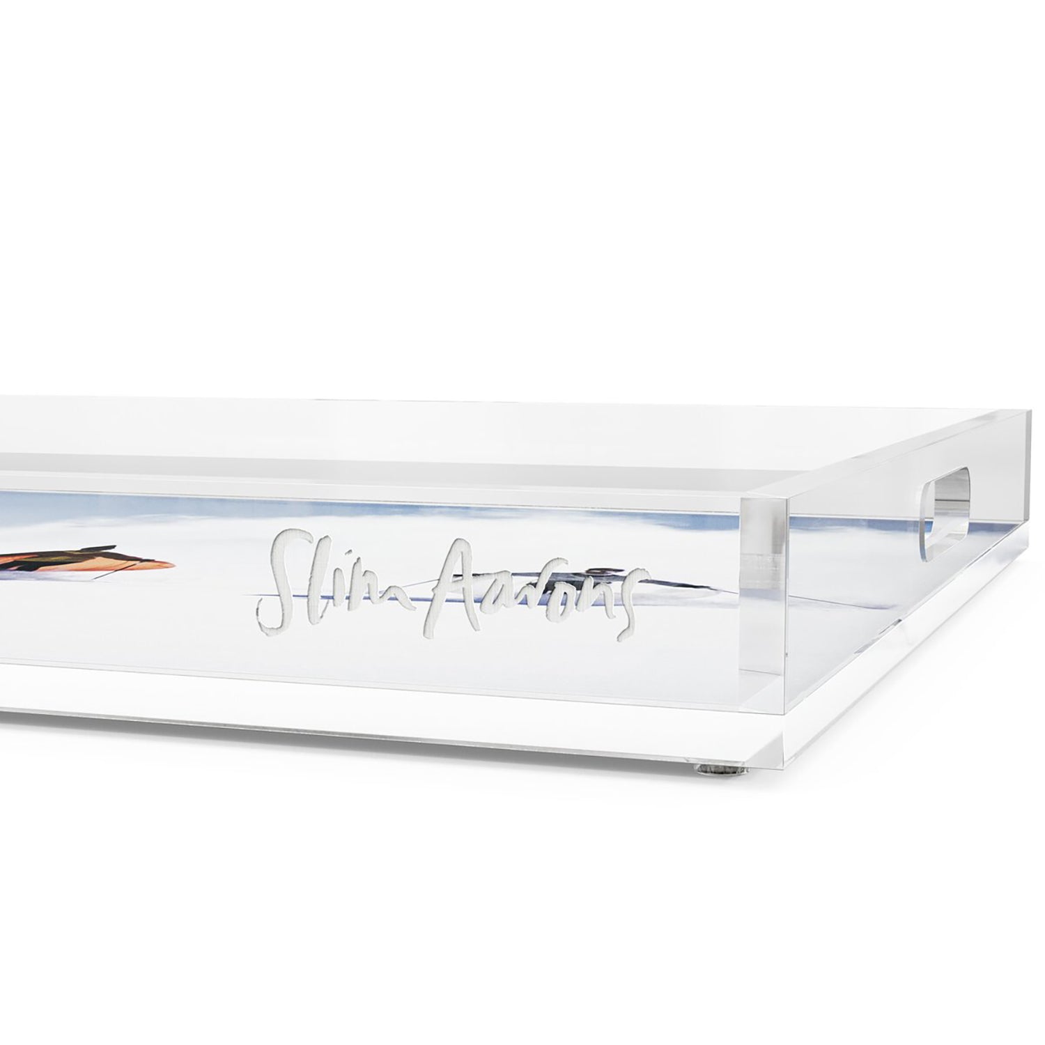 Four Hands x Slim Aarons Caped Skiers Tray