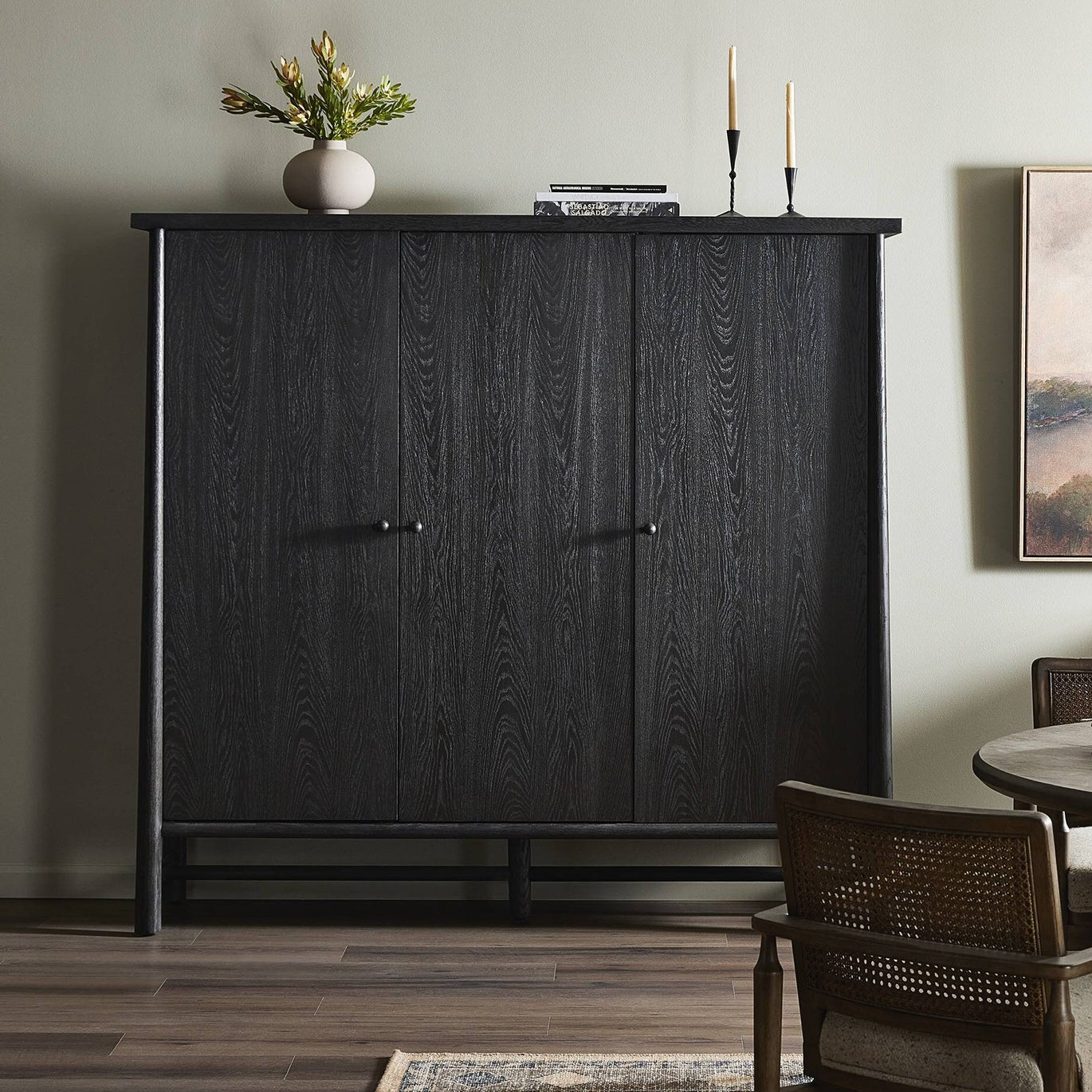 Four Hands Renaud 3-Door Cabinet