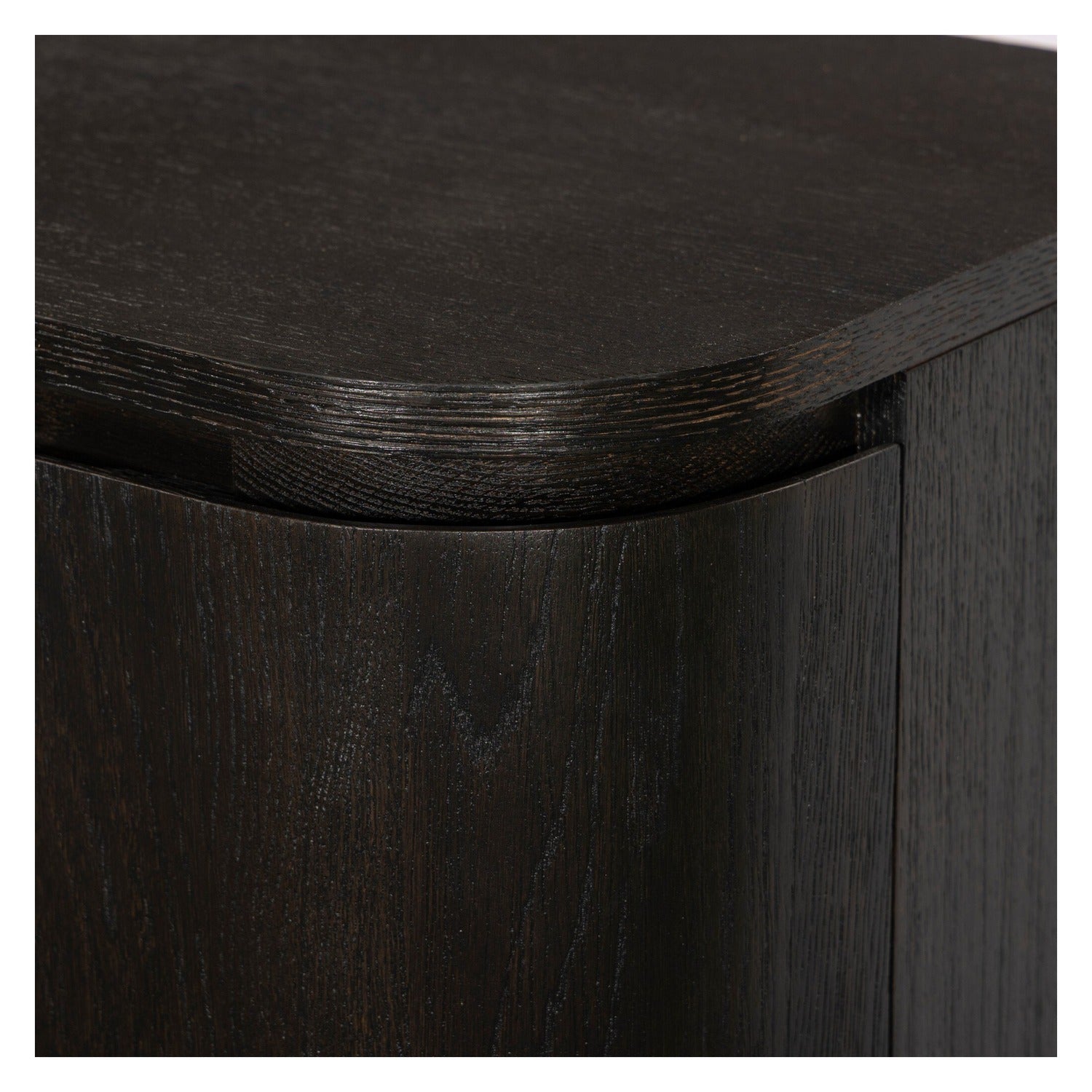 Four Hands Elle Worn Black Oak Media Console