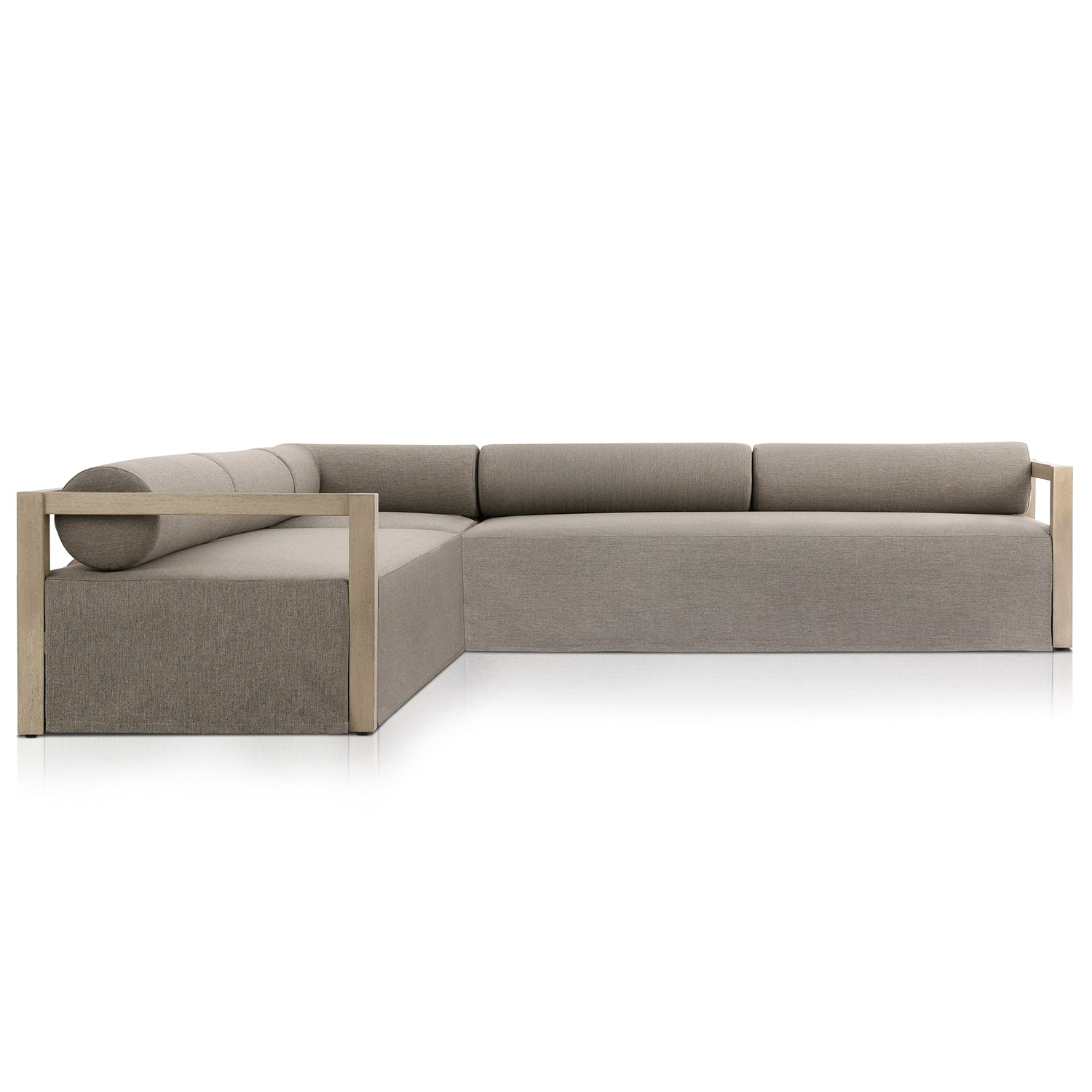 Four Hands Laskin Outdoor 3 Piece Sectional Sofa