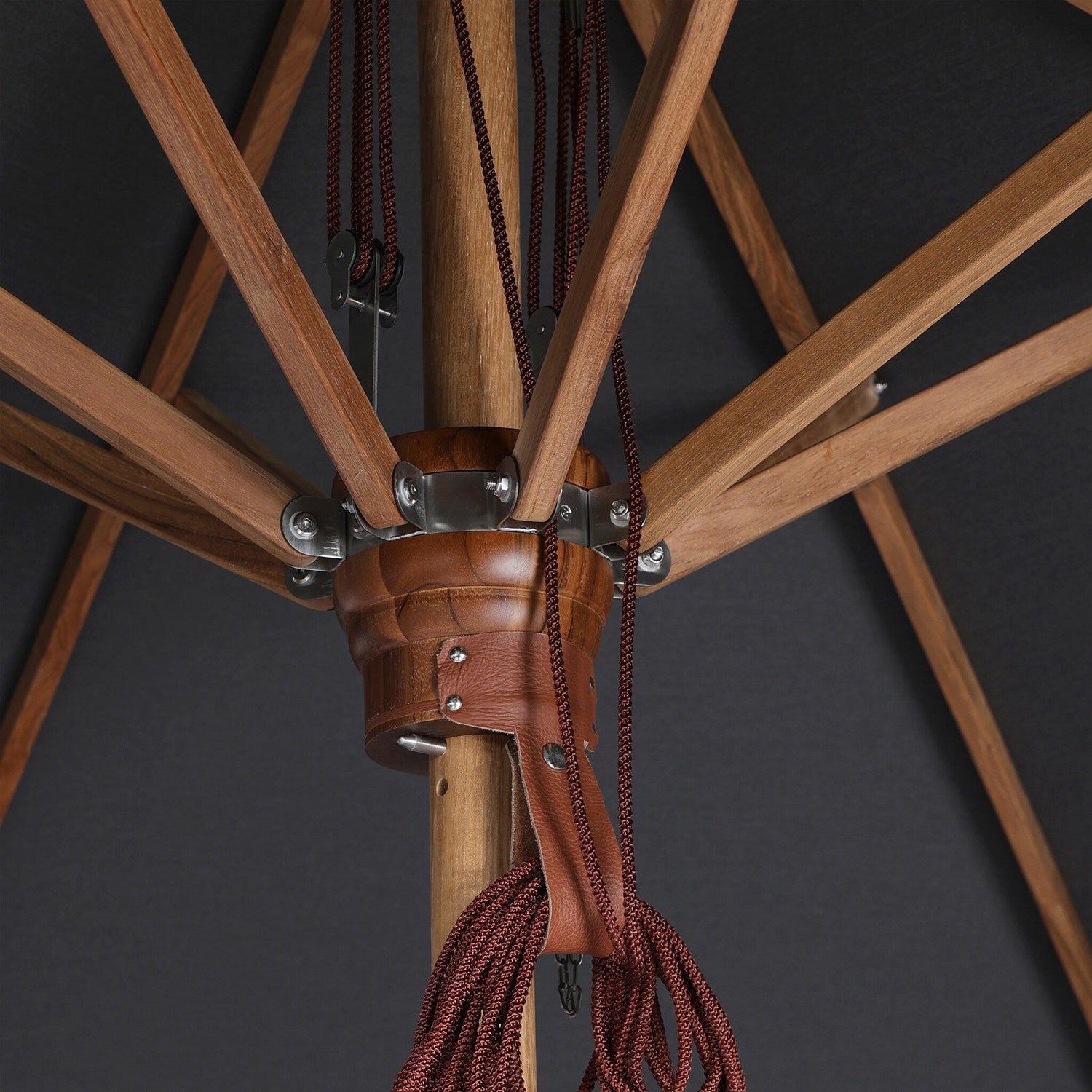 Four Hands Baska Outdoor Round Umbrella