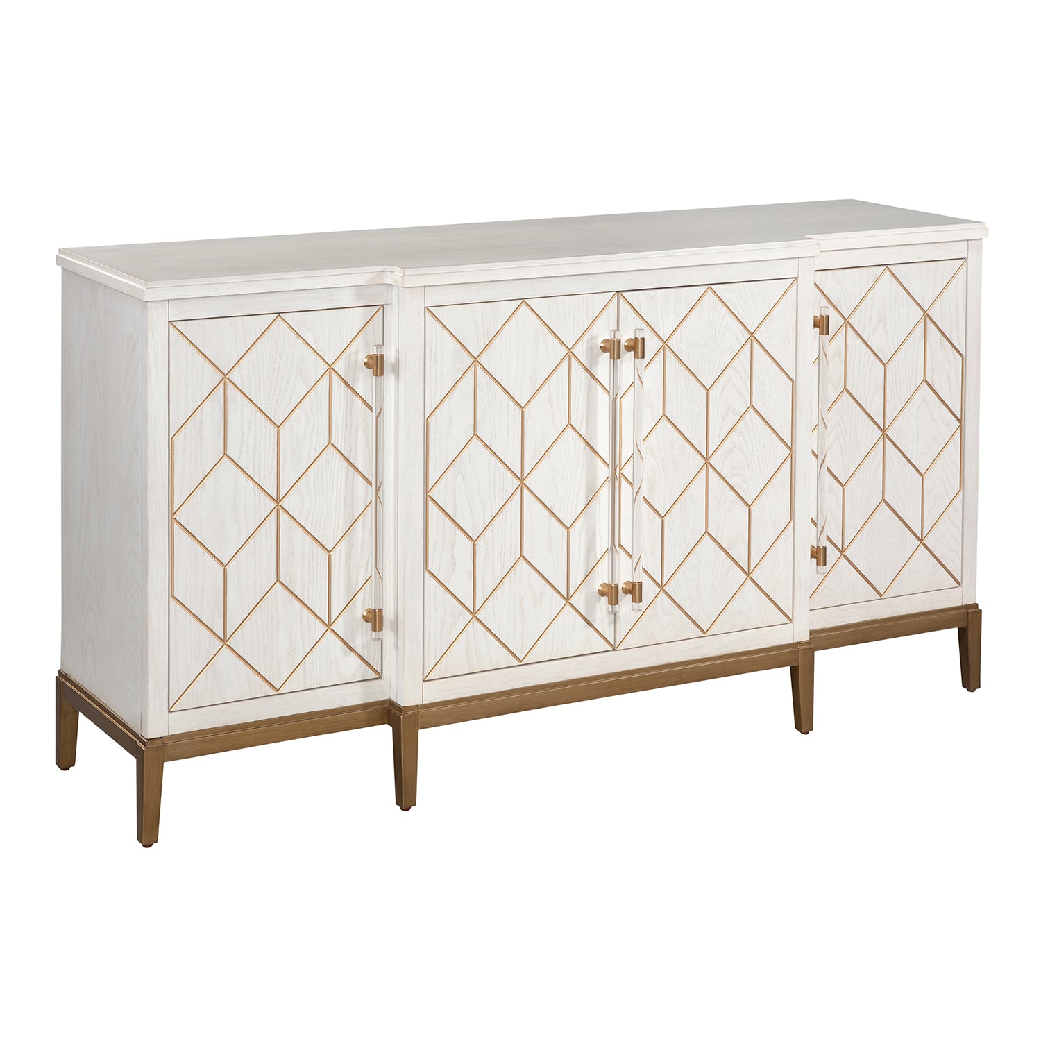 Bassett Mirror Perrine White Server