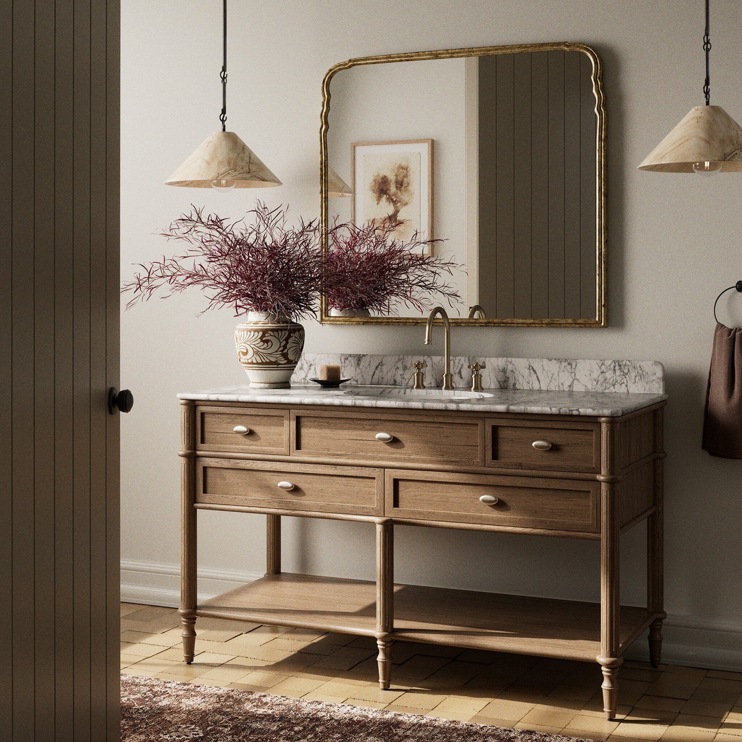 Four Hands Toulouse Single Wide Vanity