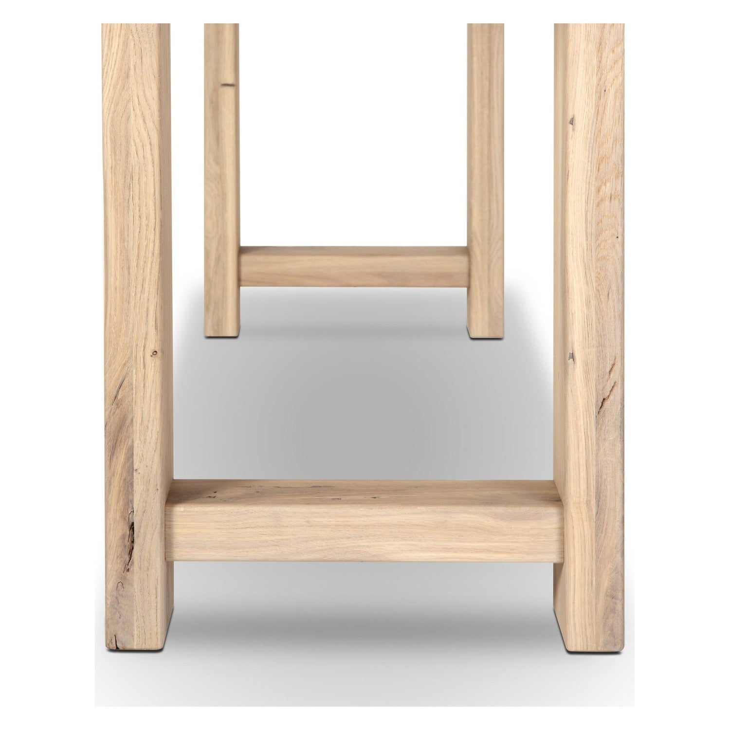 Four Hands Matei Bleached Oak Console Table